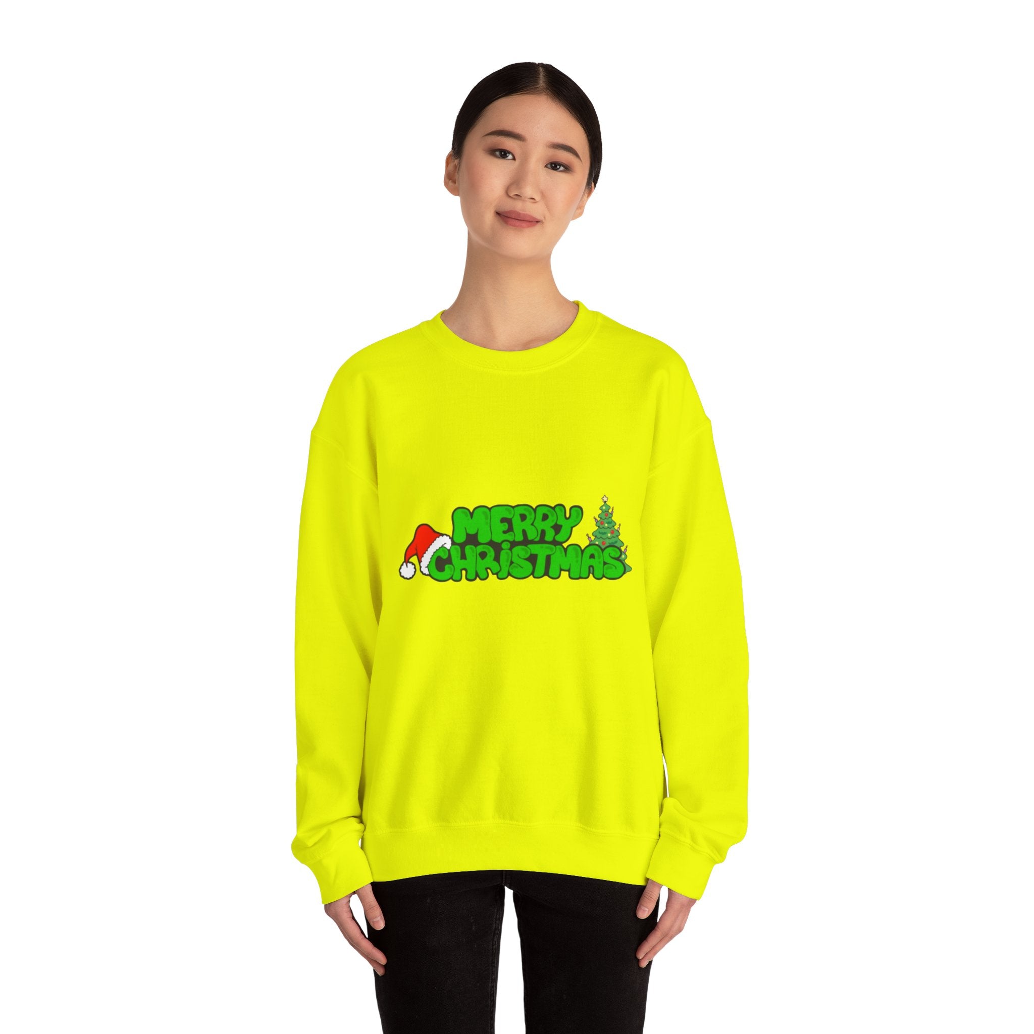 Merry Christmas Unisex Heavy Blend™ Crewneck Sweatshirt
