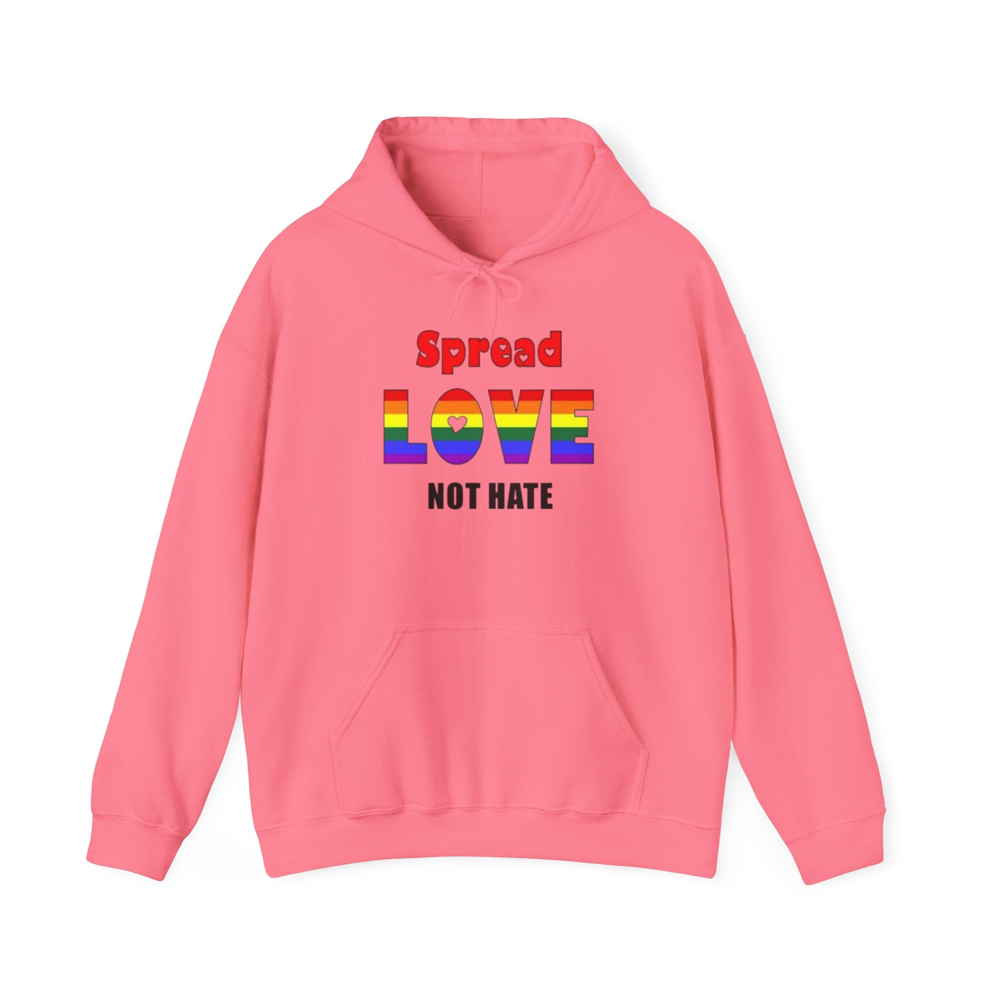 Spread Love Not Hate Unisex Hoodie
