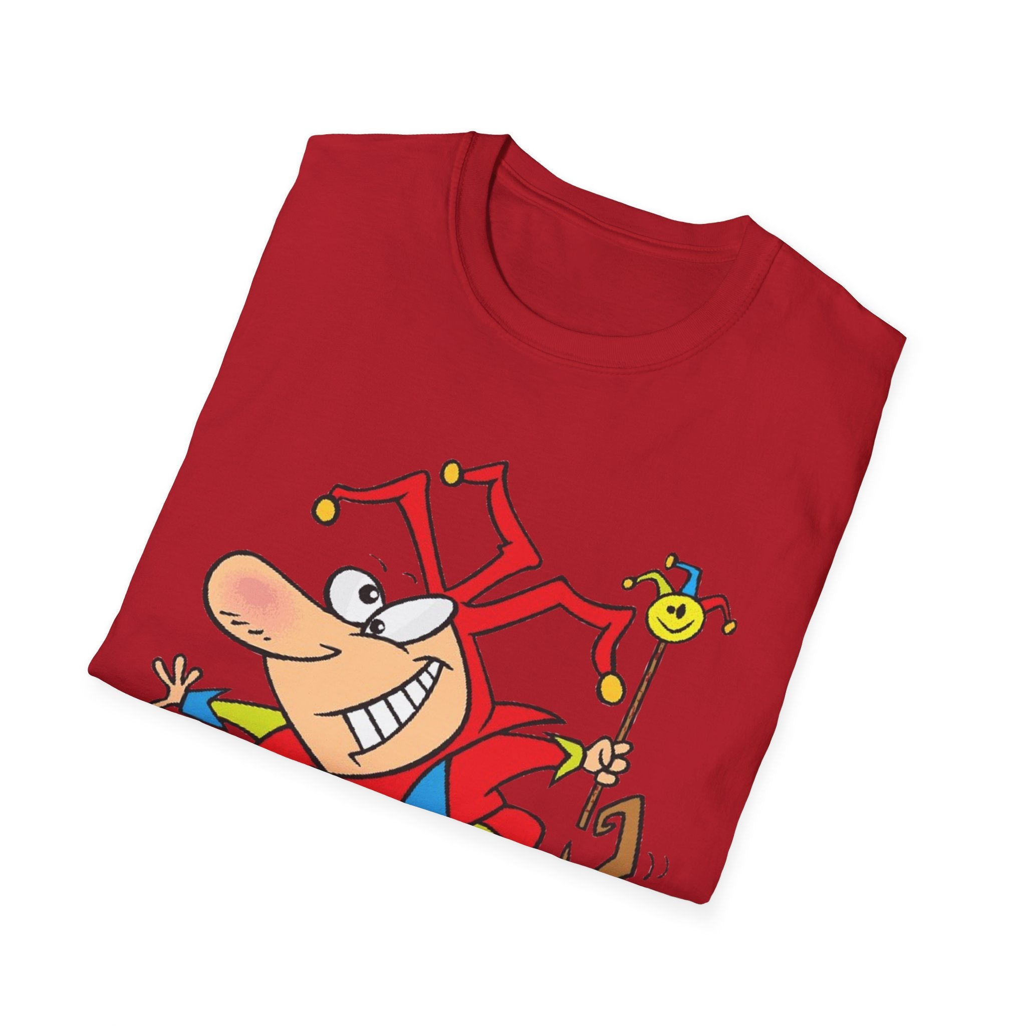 Funny Jester Unisex Softstyle T-Shirt