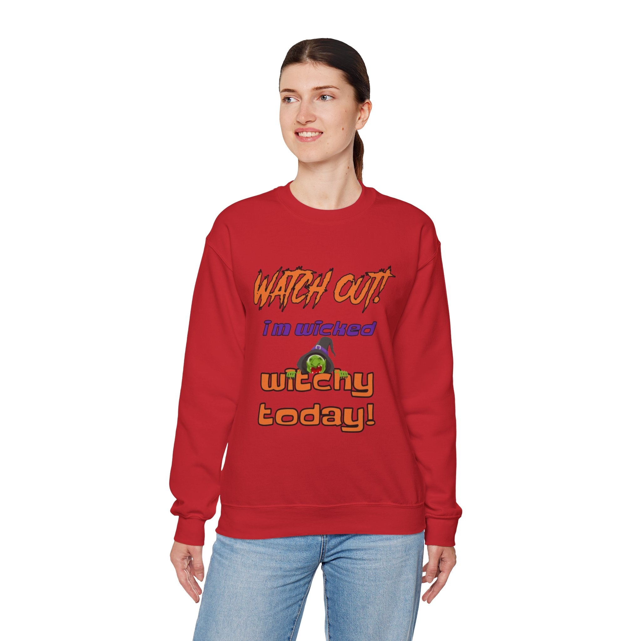 Wicked Witchy Unisex Heavy Blend™ Crewneck Sweatshirt