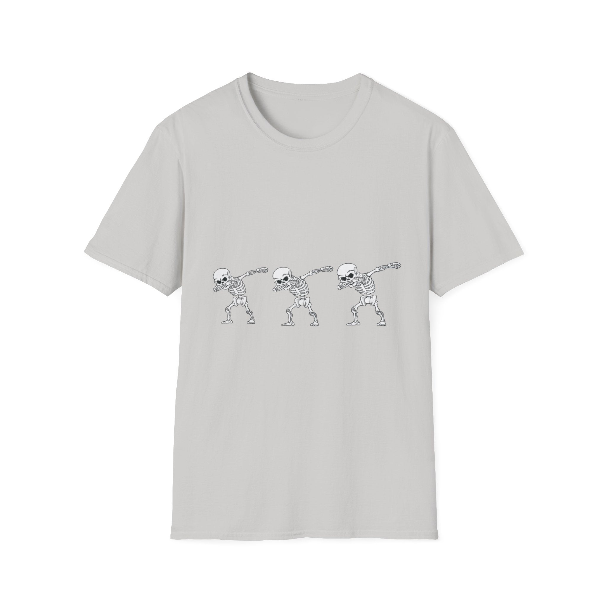 Dabbing Skeleton Dance Unisex Softstyle T-Shirt