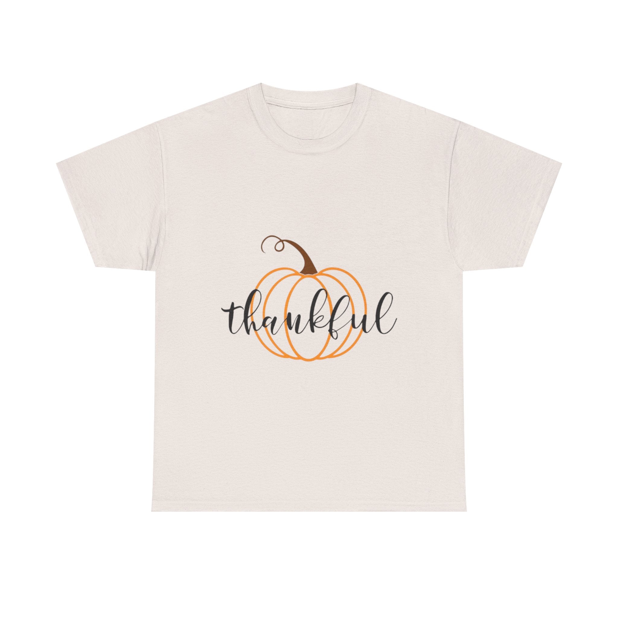 Thankful Pumpkin Unisex Heavy Cotton T-Shirt