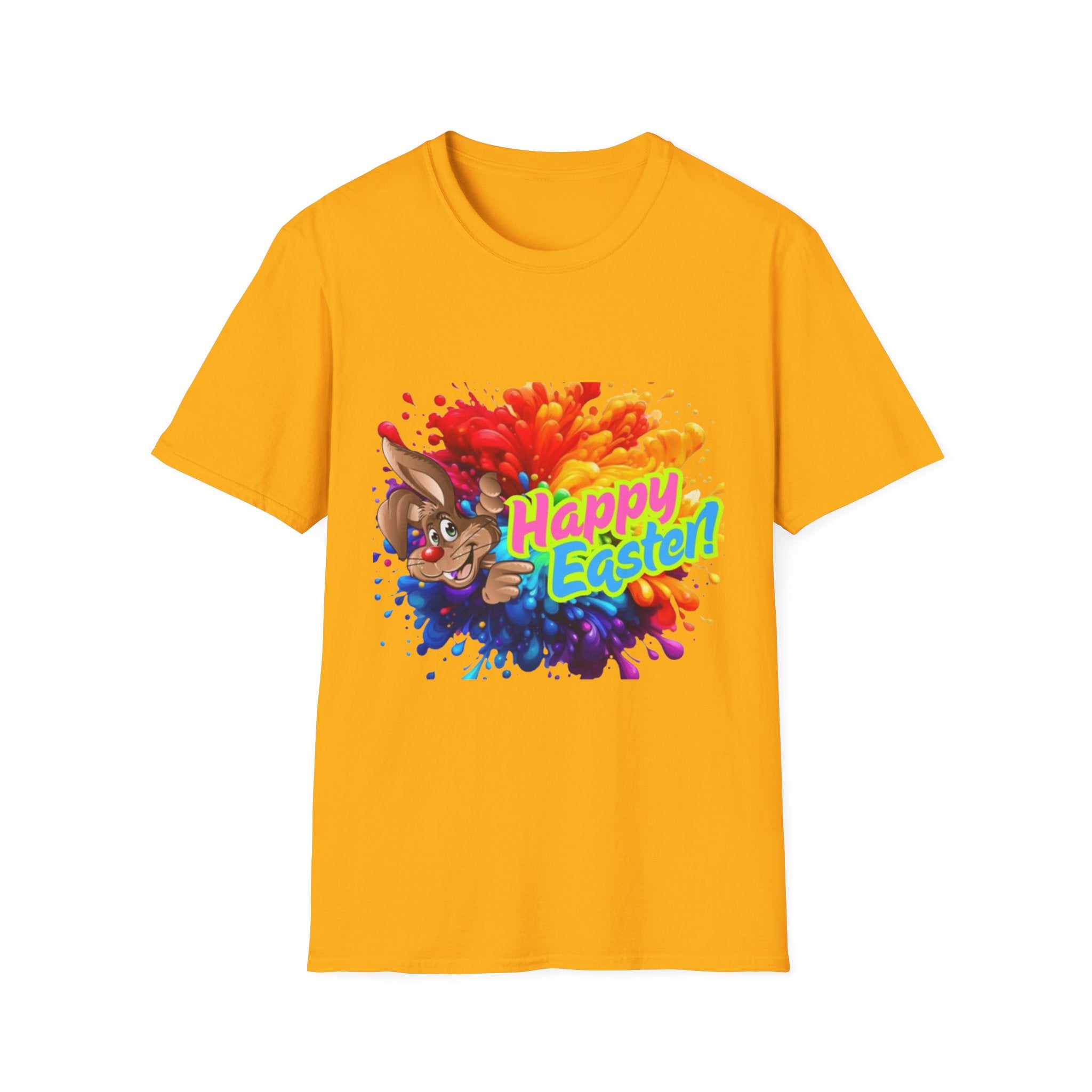 Happy Easter Bunny Unisex Softstyle T-Shirt