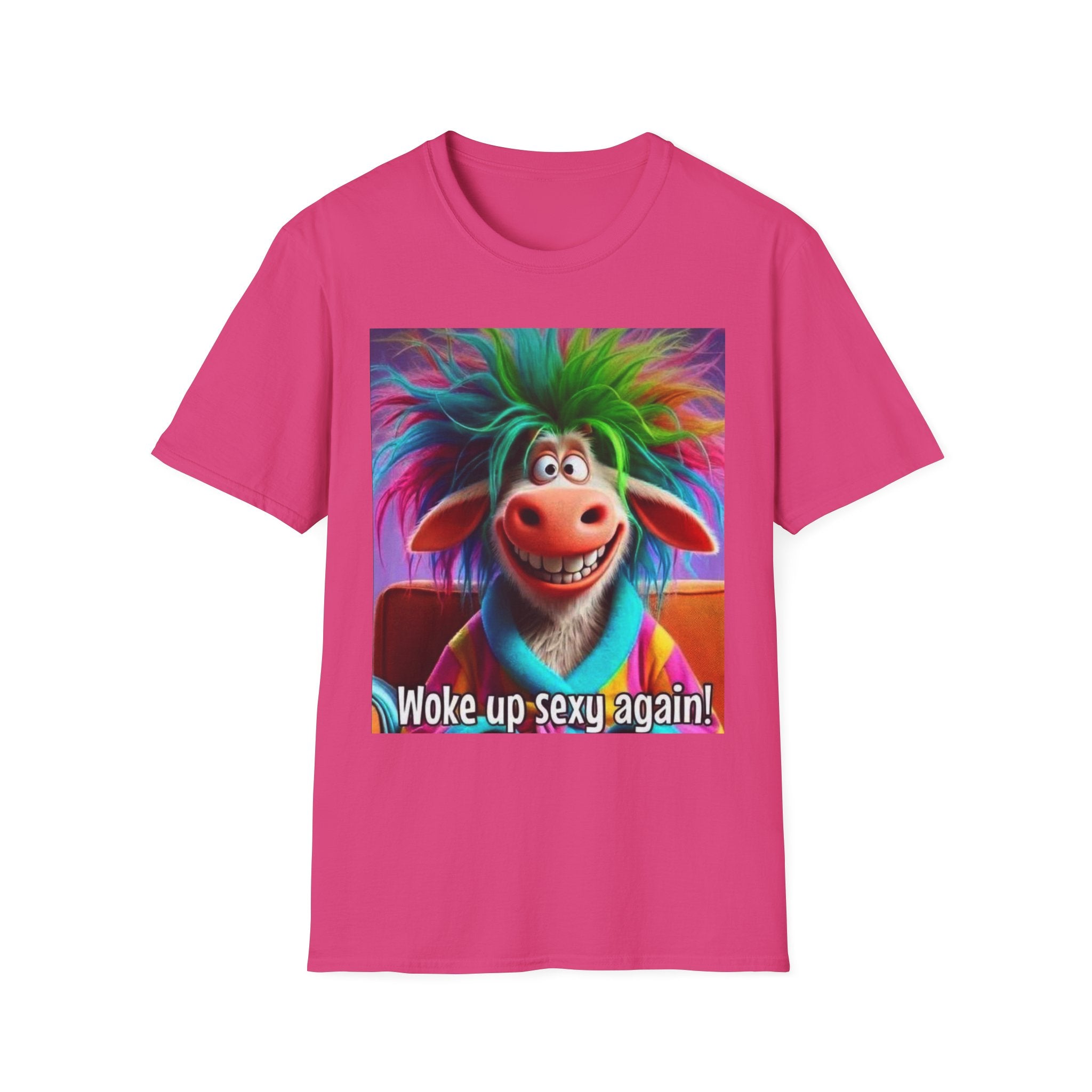 Woke Up Sexy Again Unisex Softstyle T-Shirt
