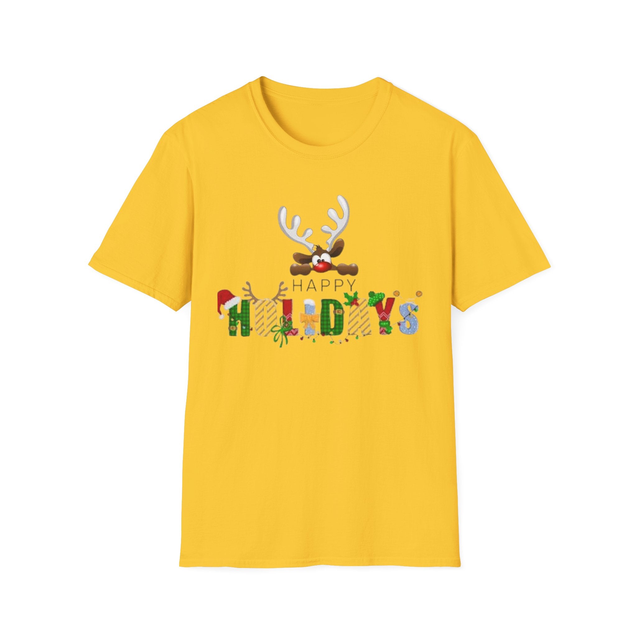 Happy Holidays Unisex Softstyle T-Shirt