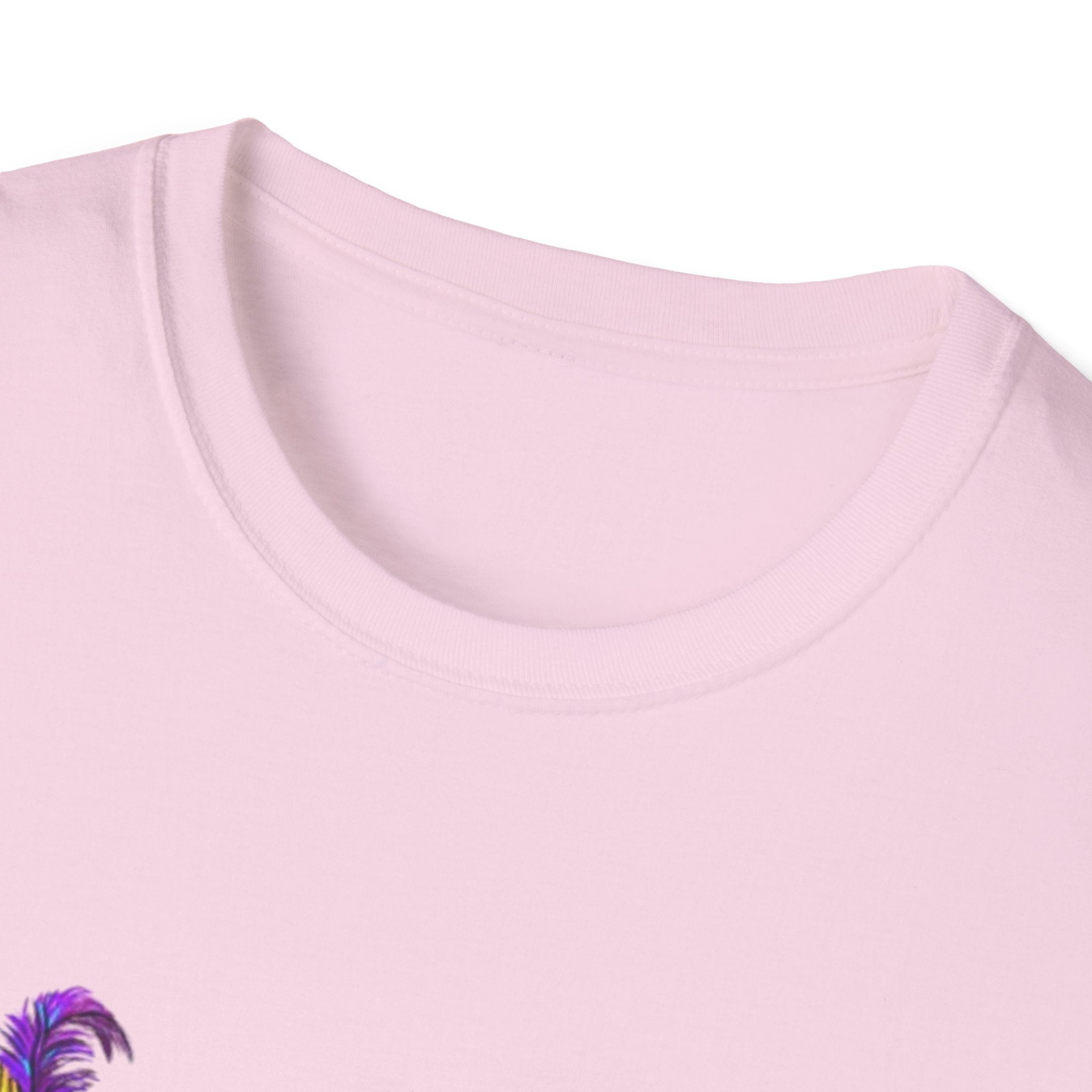 Mardi Gras Gator Unisex Softstyle T-Shirt