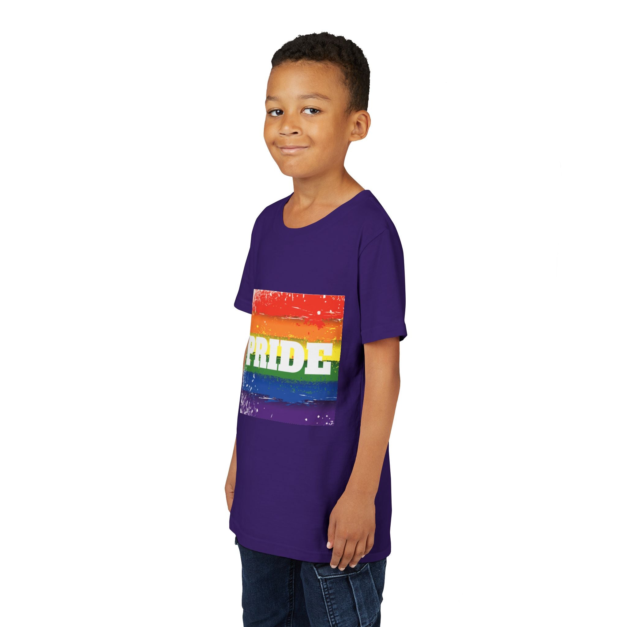Pride Rainbow Youth Short Sleeve T-Shirt