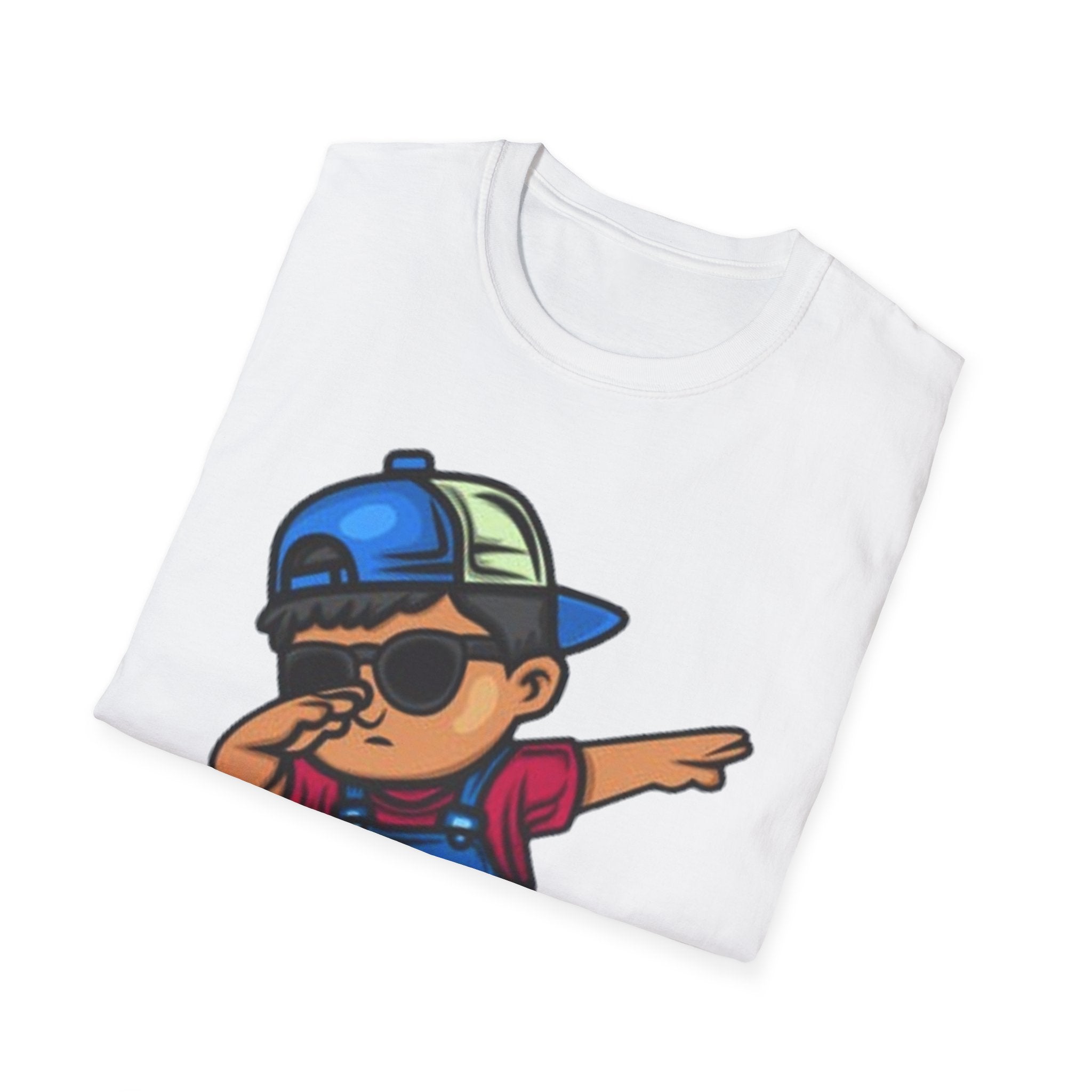 Cool Kid Dabbing Unisex Softstyle T-Shirt