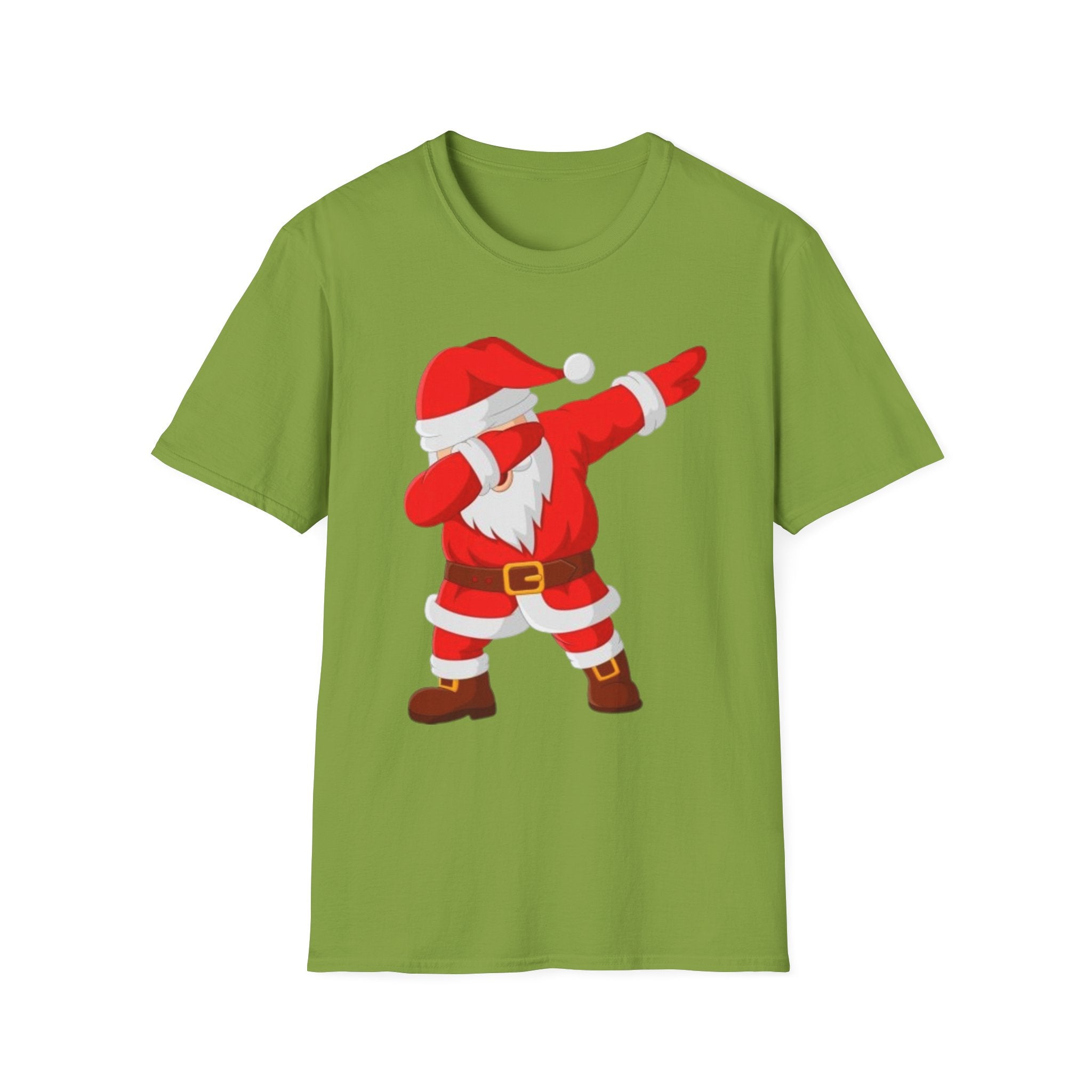 Dabbing Santa Unisex Softstyle T-Shirt