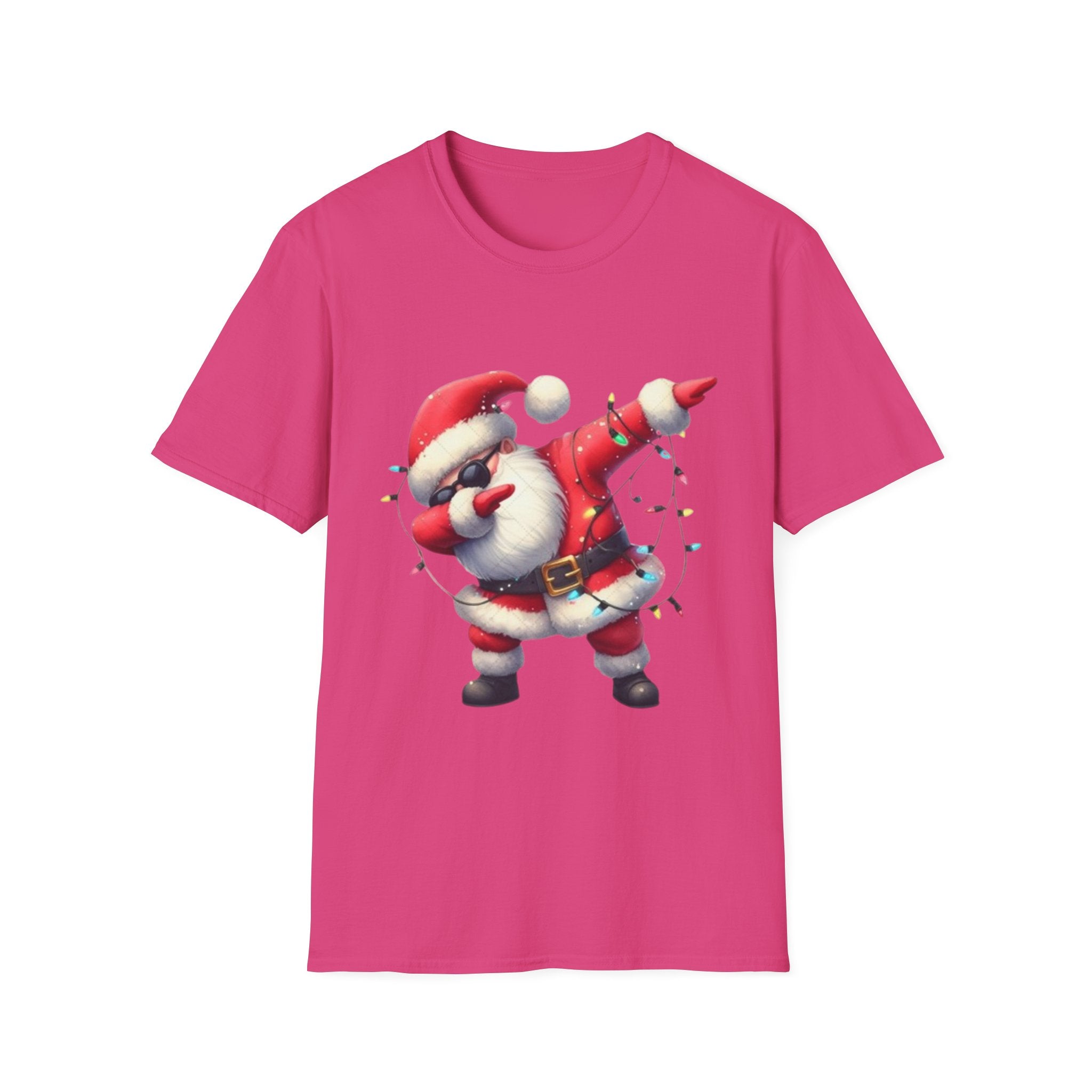 Dabbing Santa Unisex Softstyle T-Shirt
