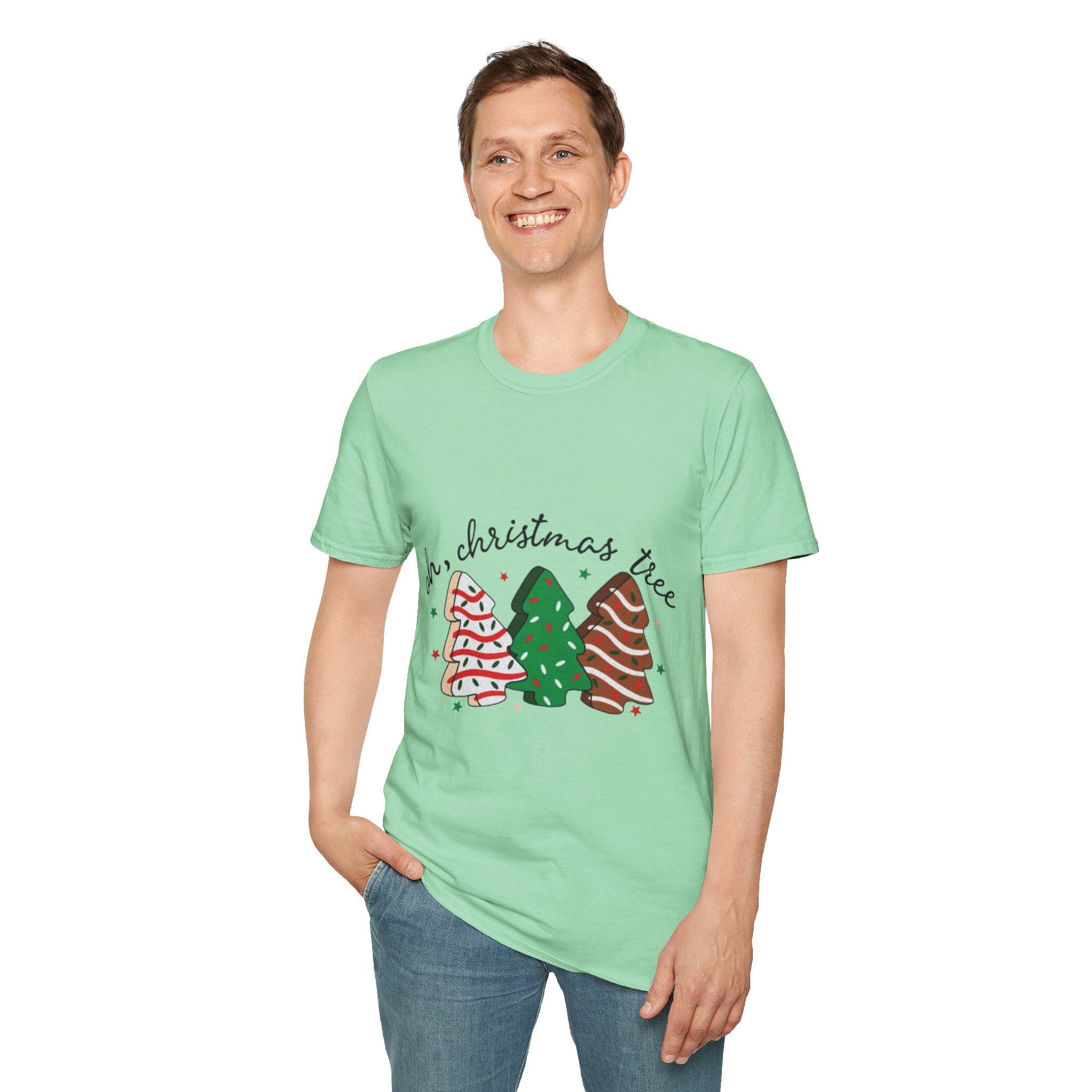 Oh Christmas Tree Unisex Softstyle T-Shirt