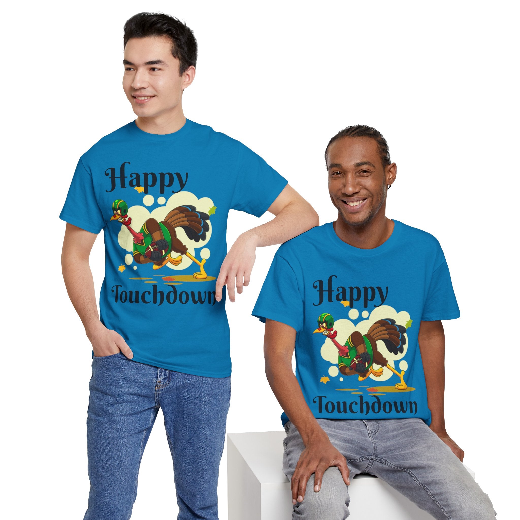 Happy Touchdown Unisex Heavy Cotton T-Shirt