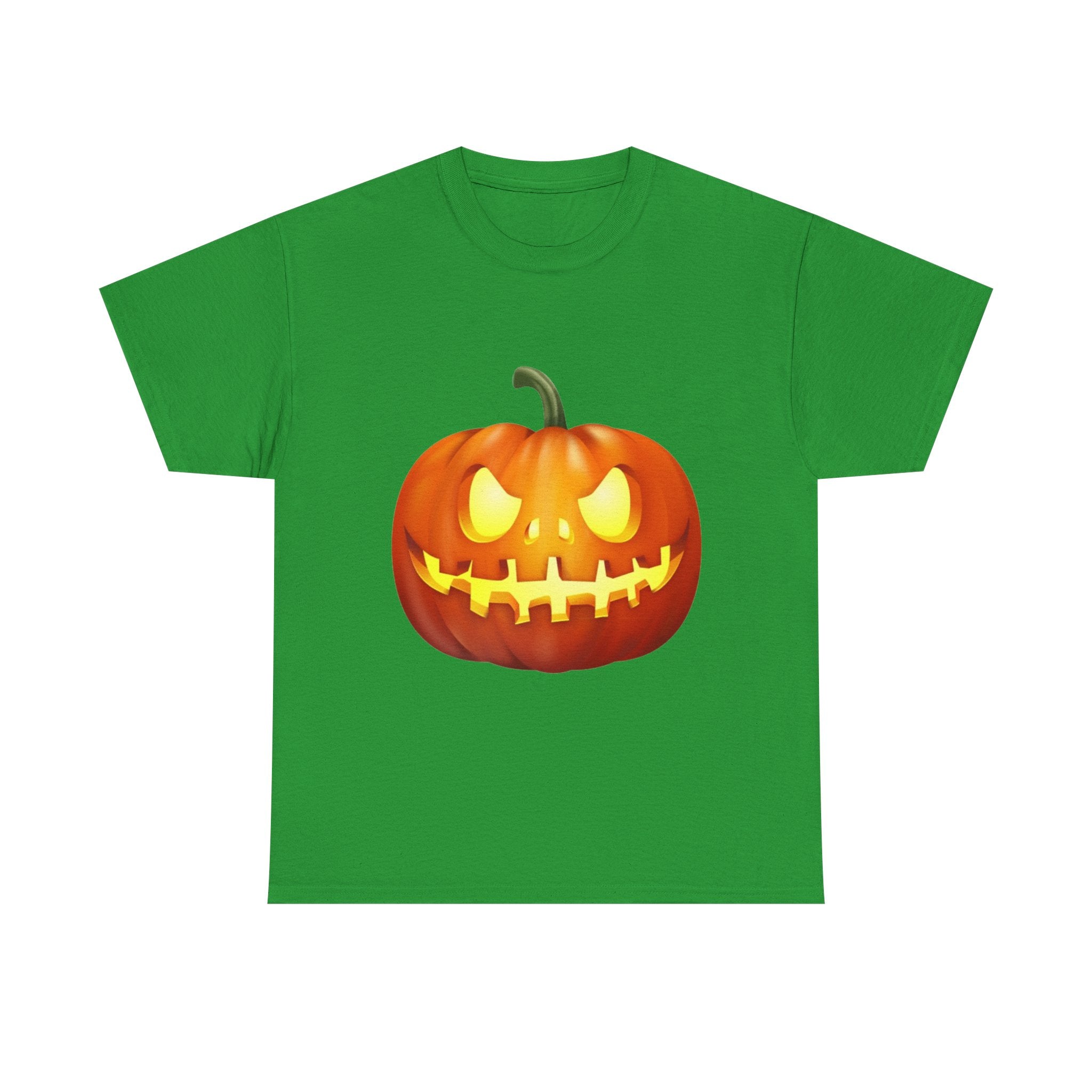 Halloween Pumpkin Unisex Heavy Cotton T-Shirt