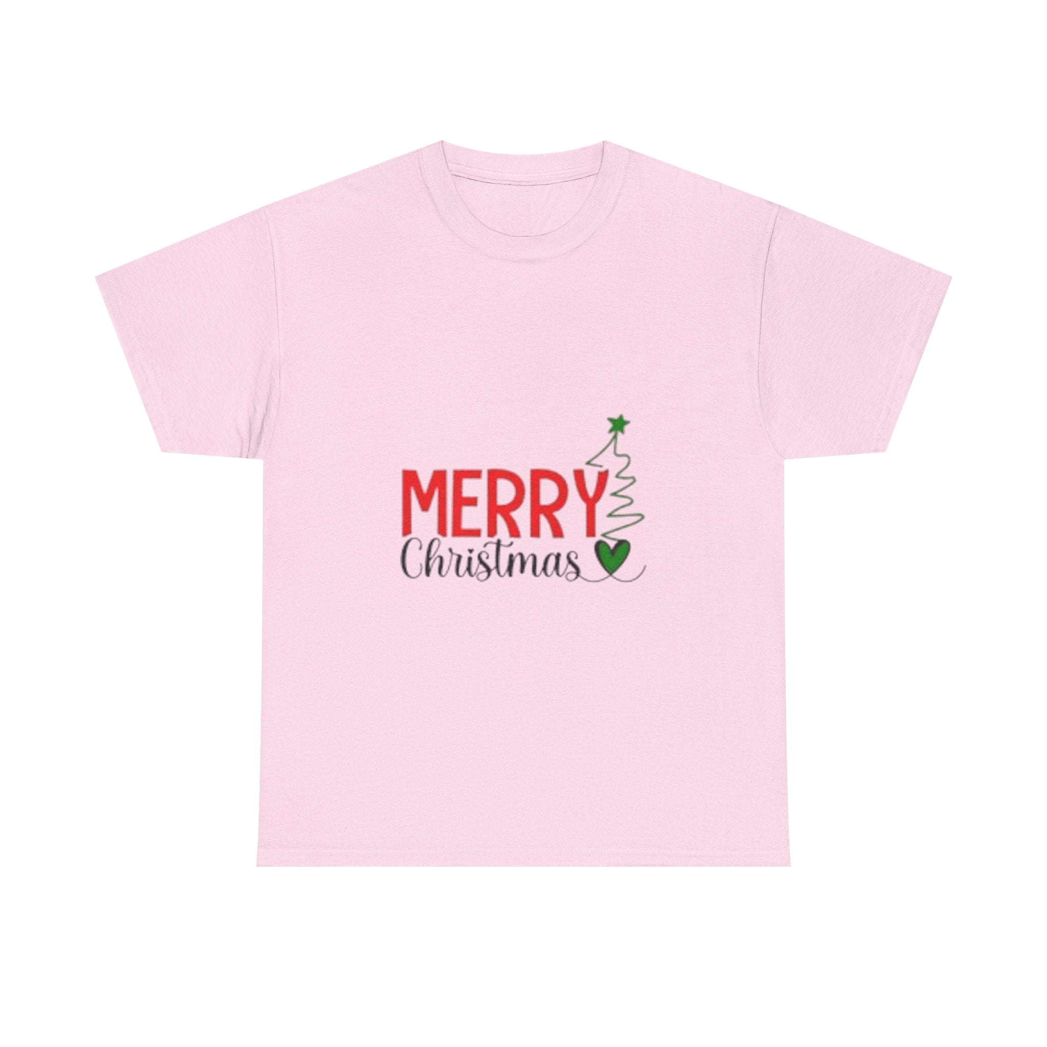 Merry Christmas Unisex Heavy Cotton T-Shirt