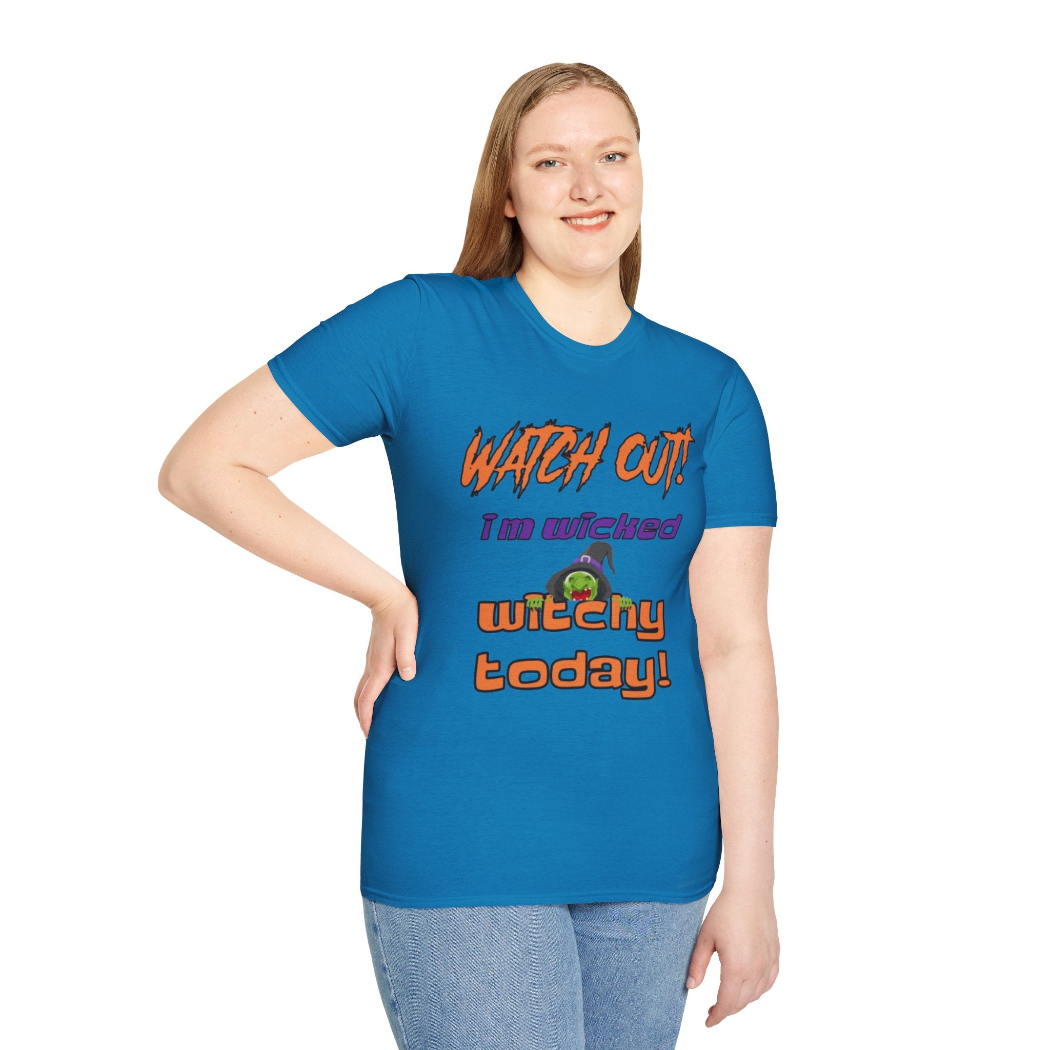 Watch Out I'm Wicked Witchy Today Unisex Softstyle T-Shirt