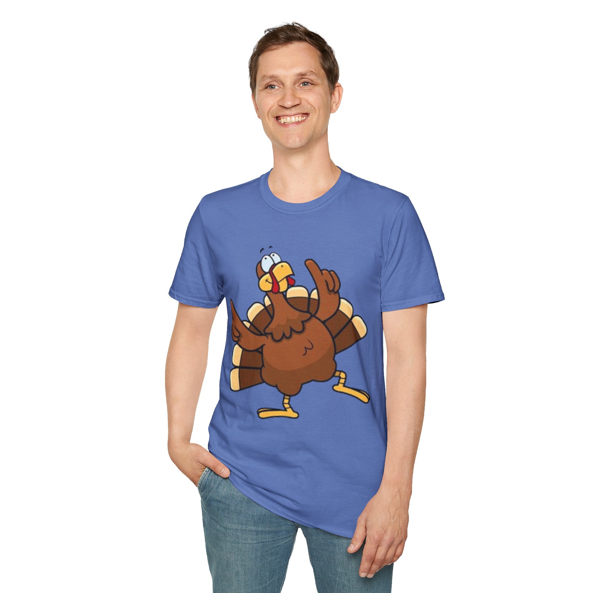 Thanksgiving Turkey Unisex Softstyle T-Shirt