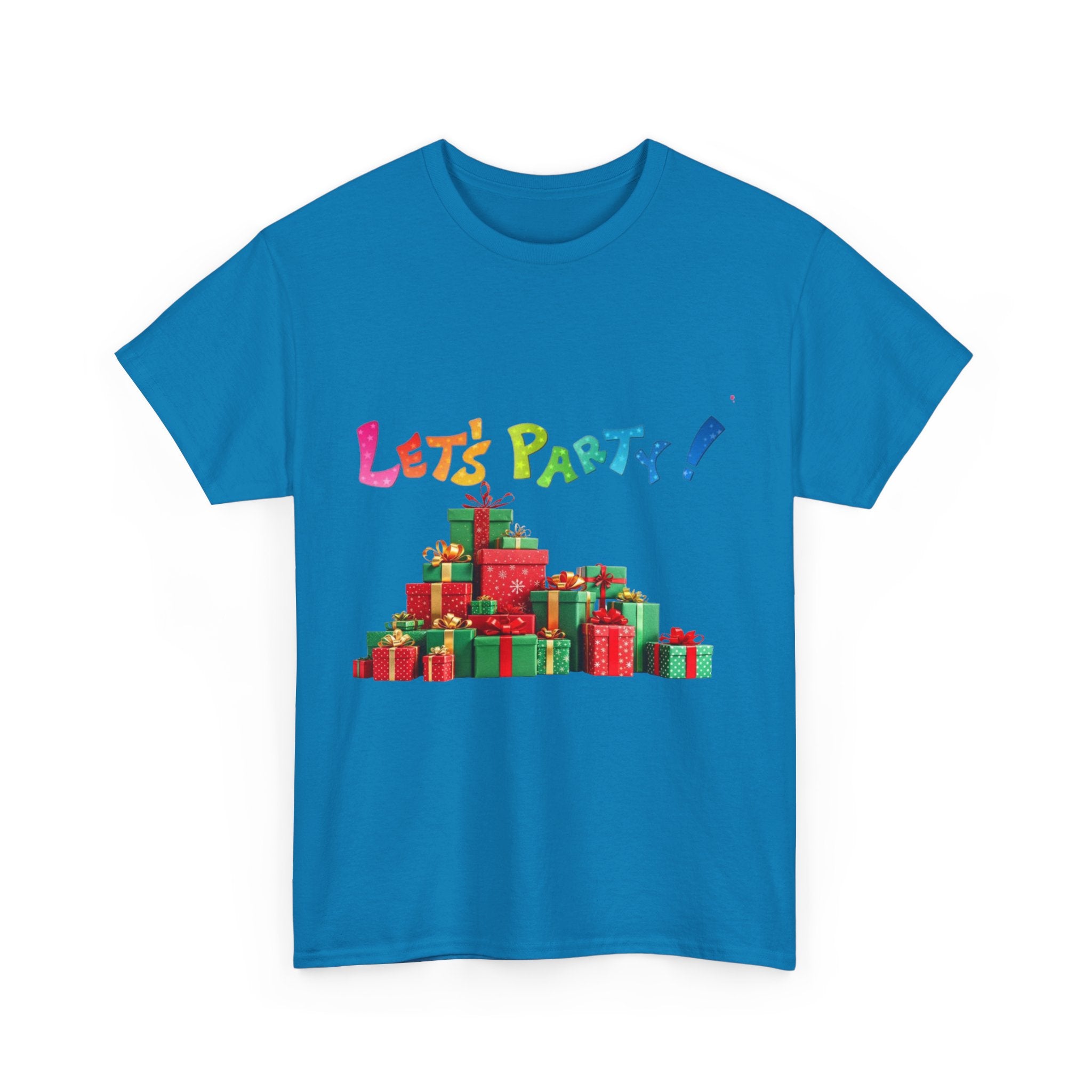 Let's Party! Christmas Presents Unisex Heavy Cotton T-Shirt