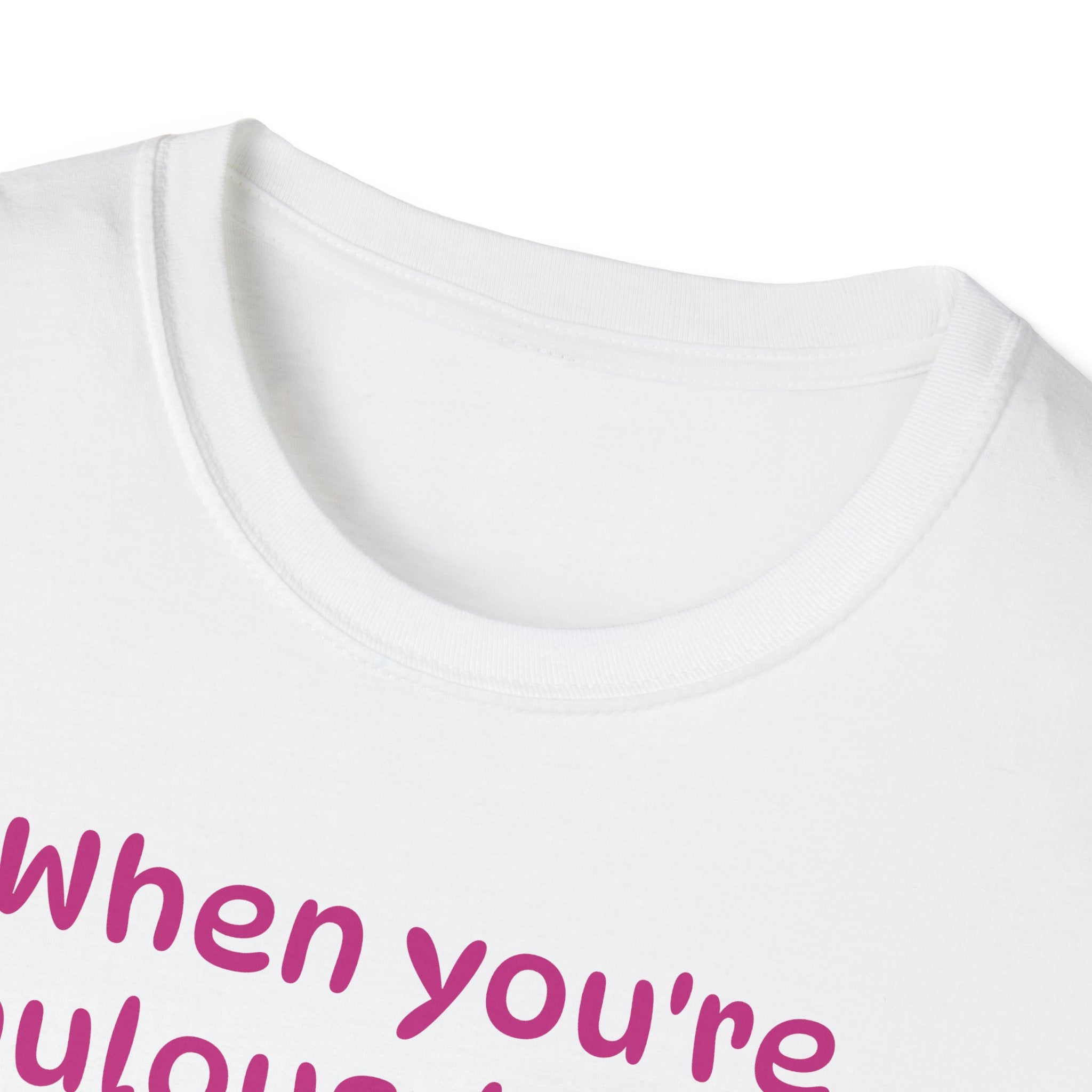 When You're Fabulous, Hungry, And Magical All At Once! Unicorn Unisex Softstyle T-Shirt