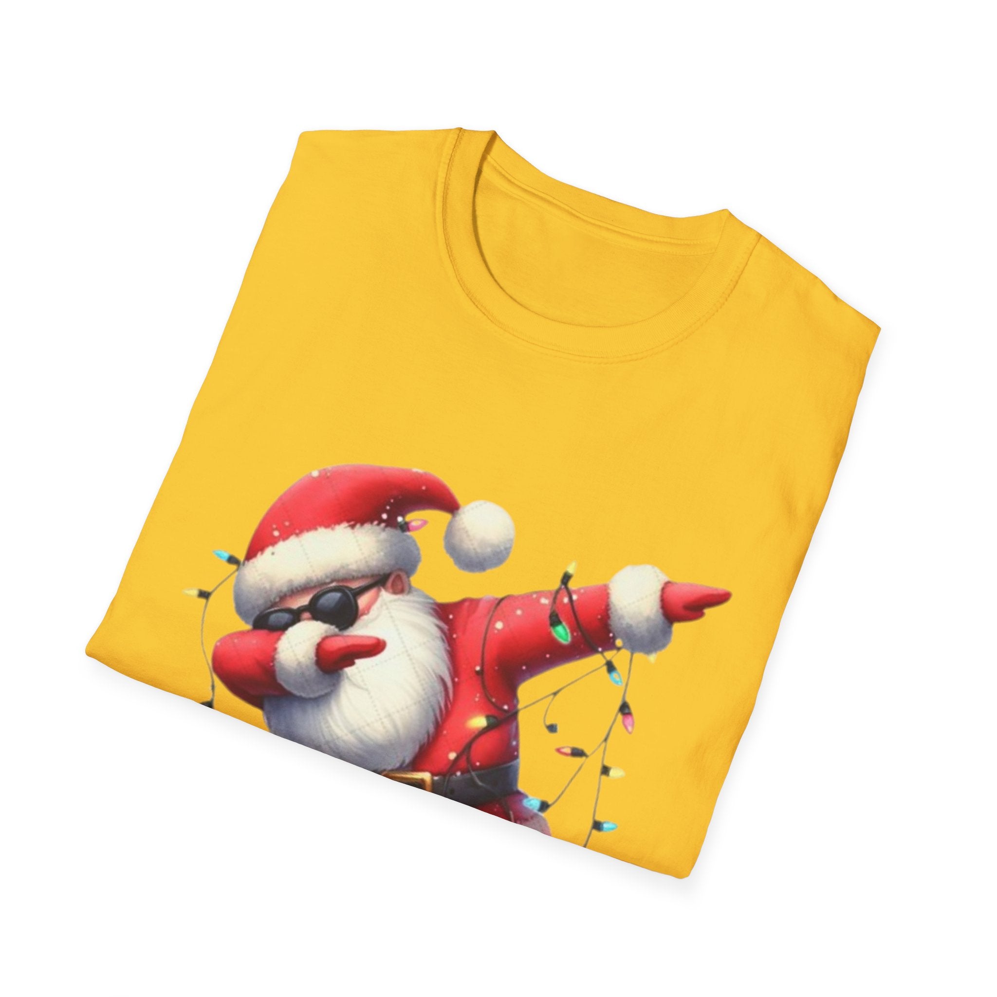 Dabbing Santa Unisex Softstyle T-Shirt
