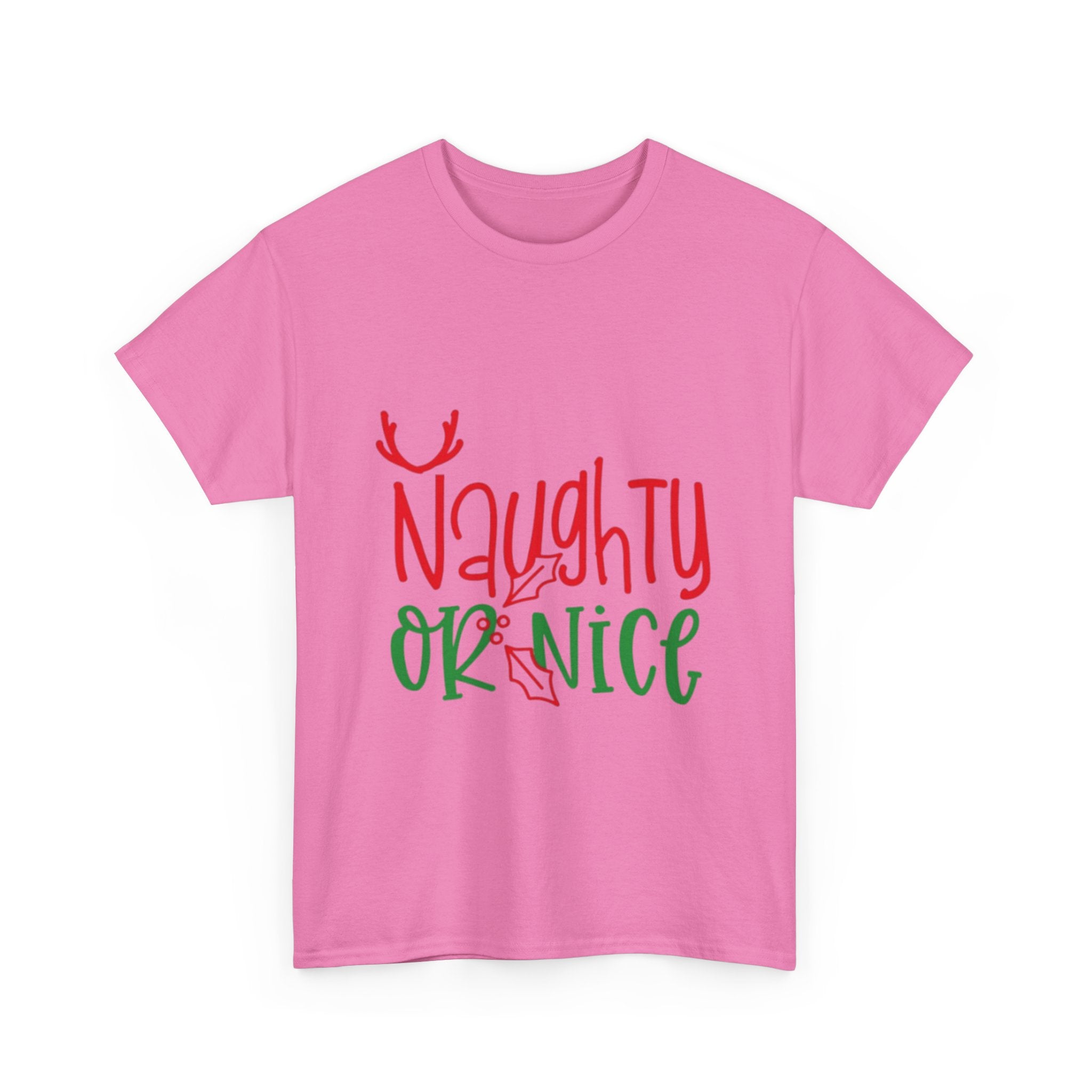 Naughty Or Nice Unisex Heavy Cotton T-Shirt