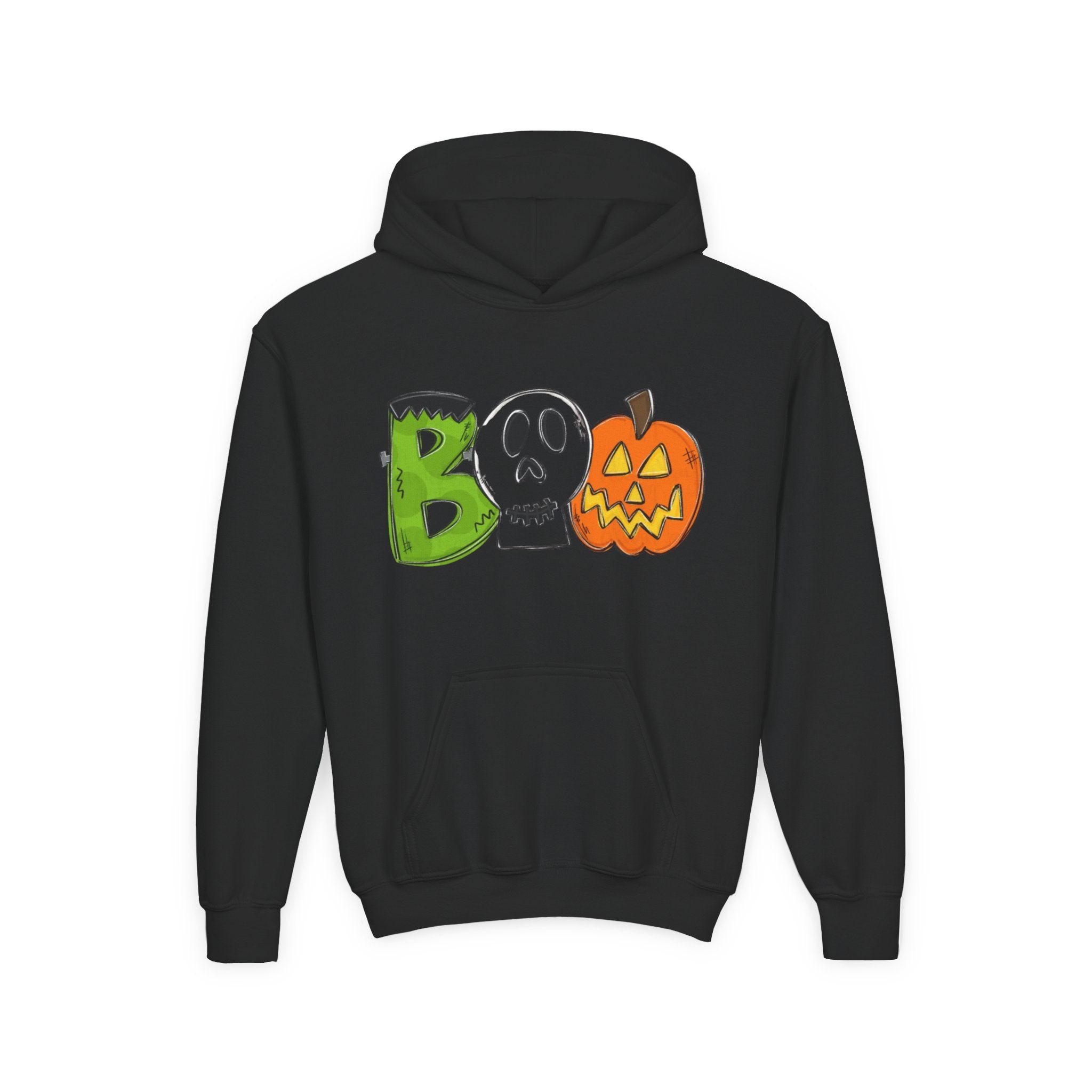 Halloween BOO Youth Hoodie