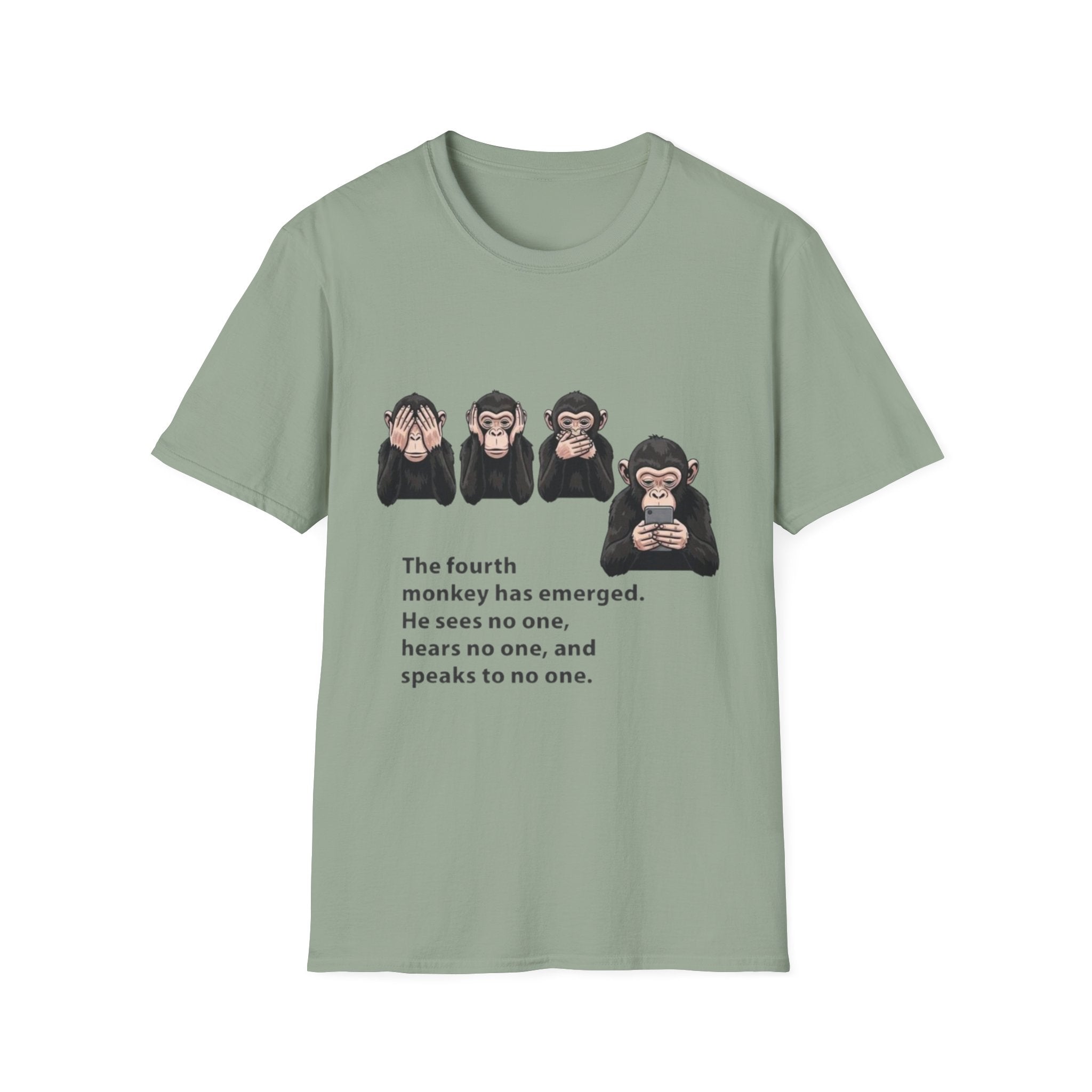 Four Monkeys Unisex Softstyle T-Shirt