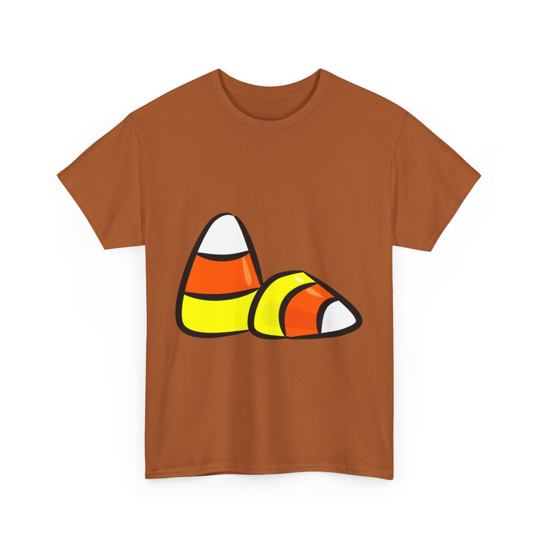 Halloween Candy Corn Unisex Heavy Cotton T-Shirt