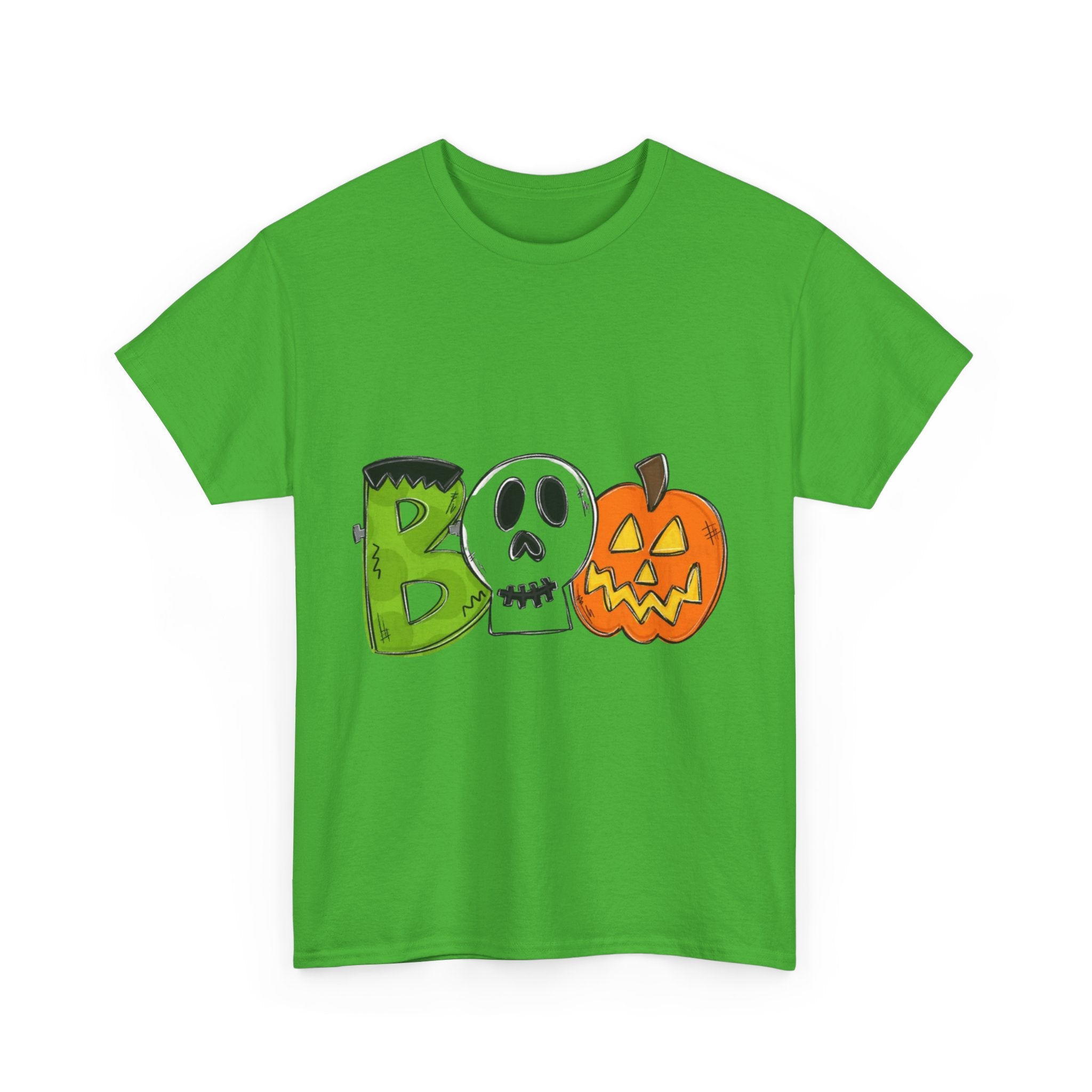 Halloween BOO Unisex Heavy Cotton T-Shirt