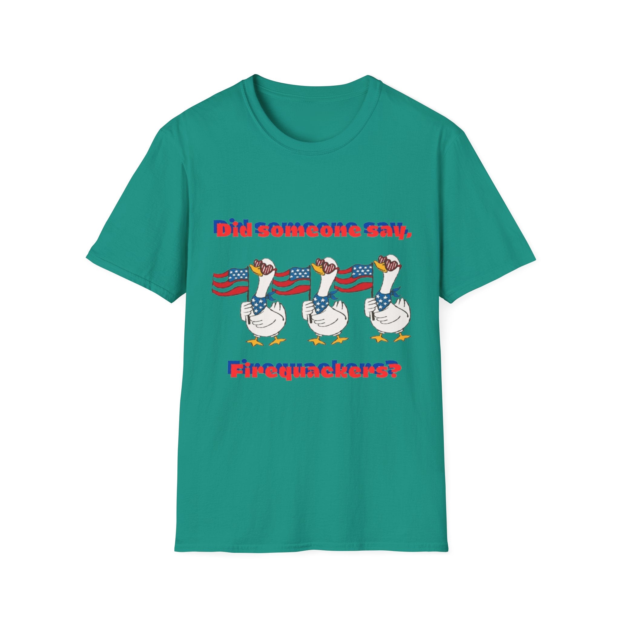 Firequackers Unisex Softstyle T-Shirt
