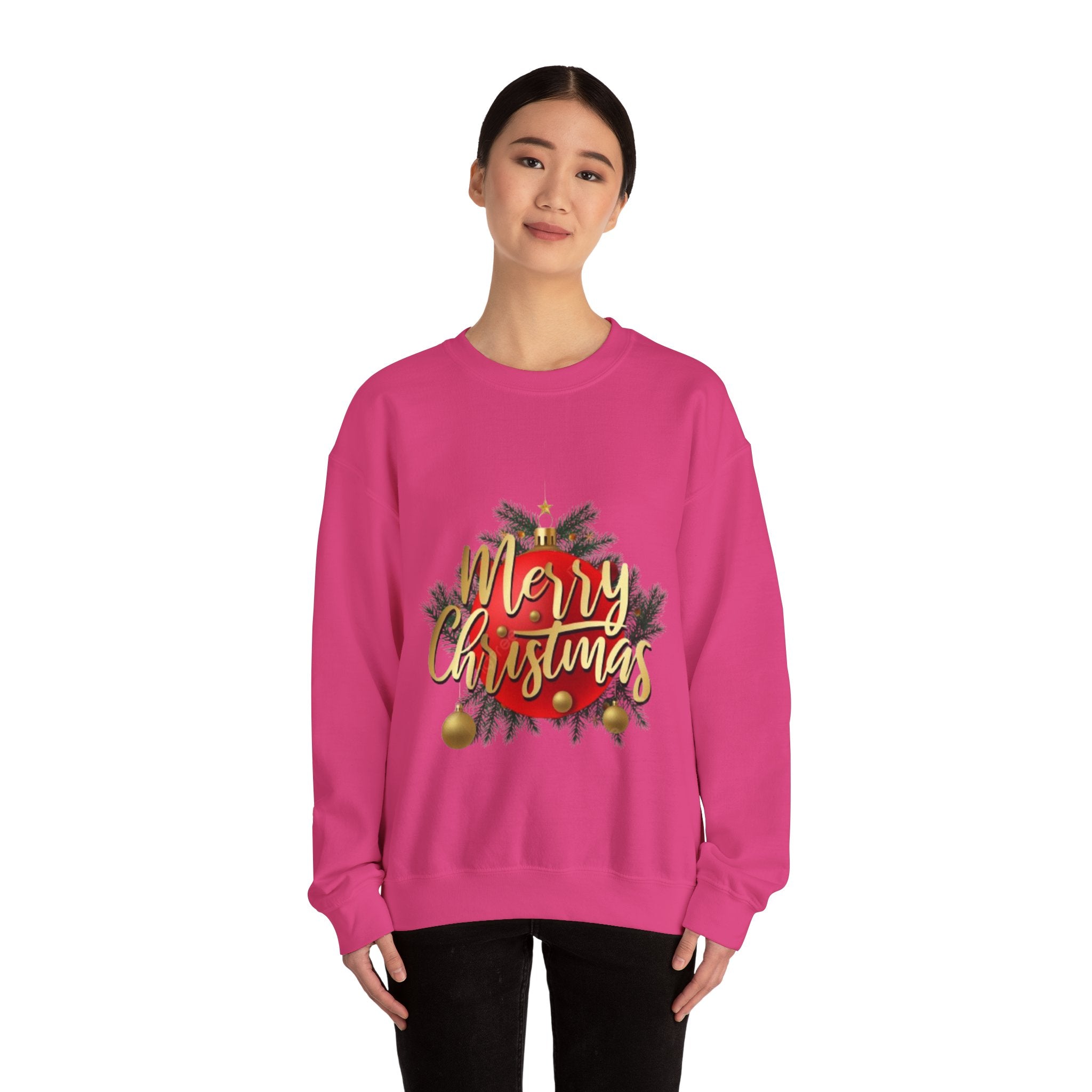 Merry Christmas Unisex Heavy Blend Crewneck Sweatshirt