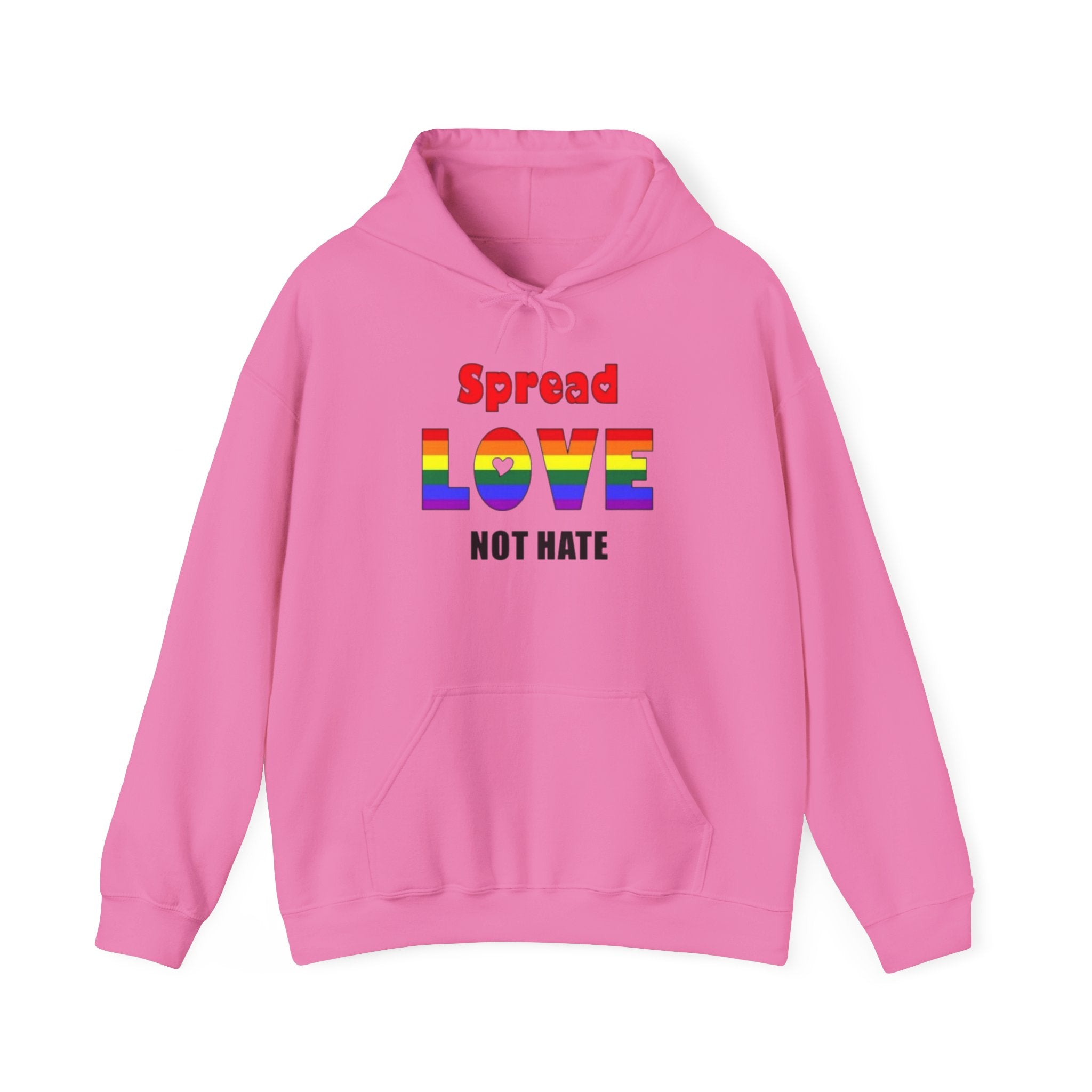 Spread Love Not Hate Unisex Hoodie