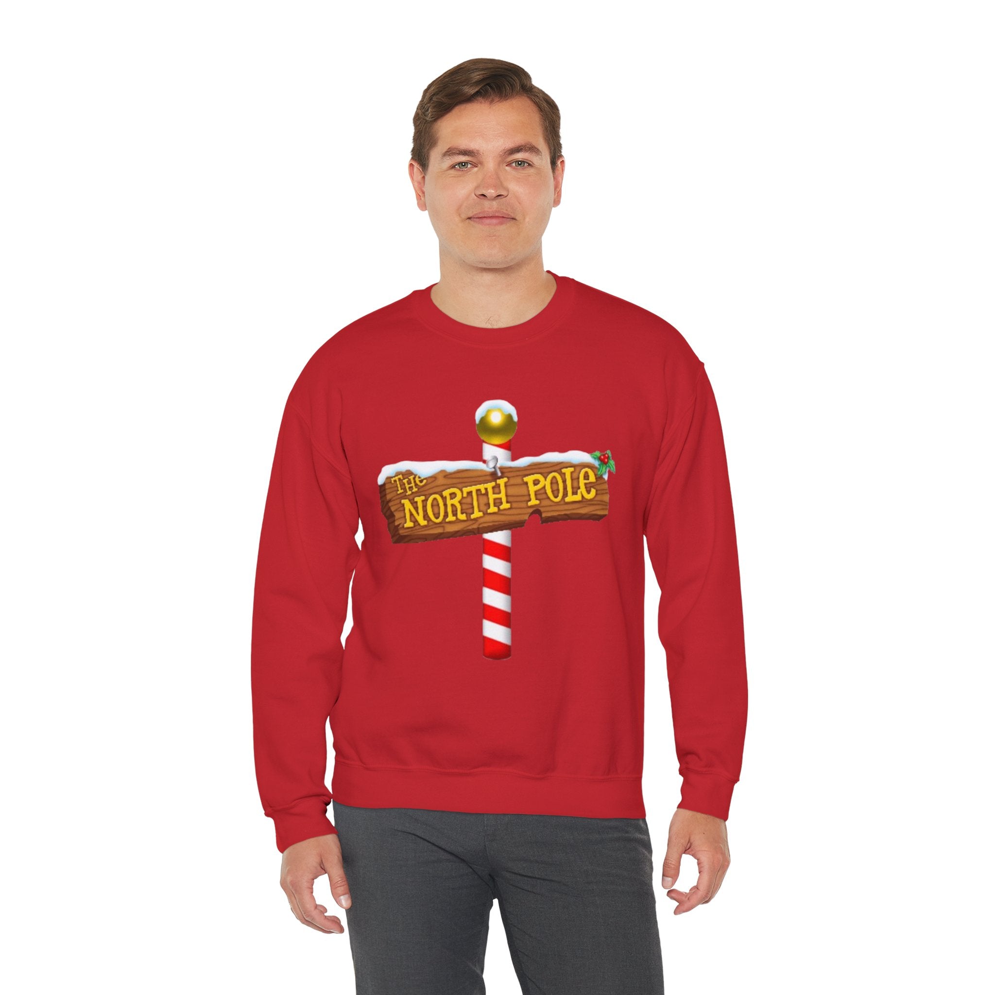 North Pole Unisex Heavy Blend™ Crewneck Sweatshirt