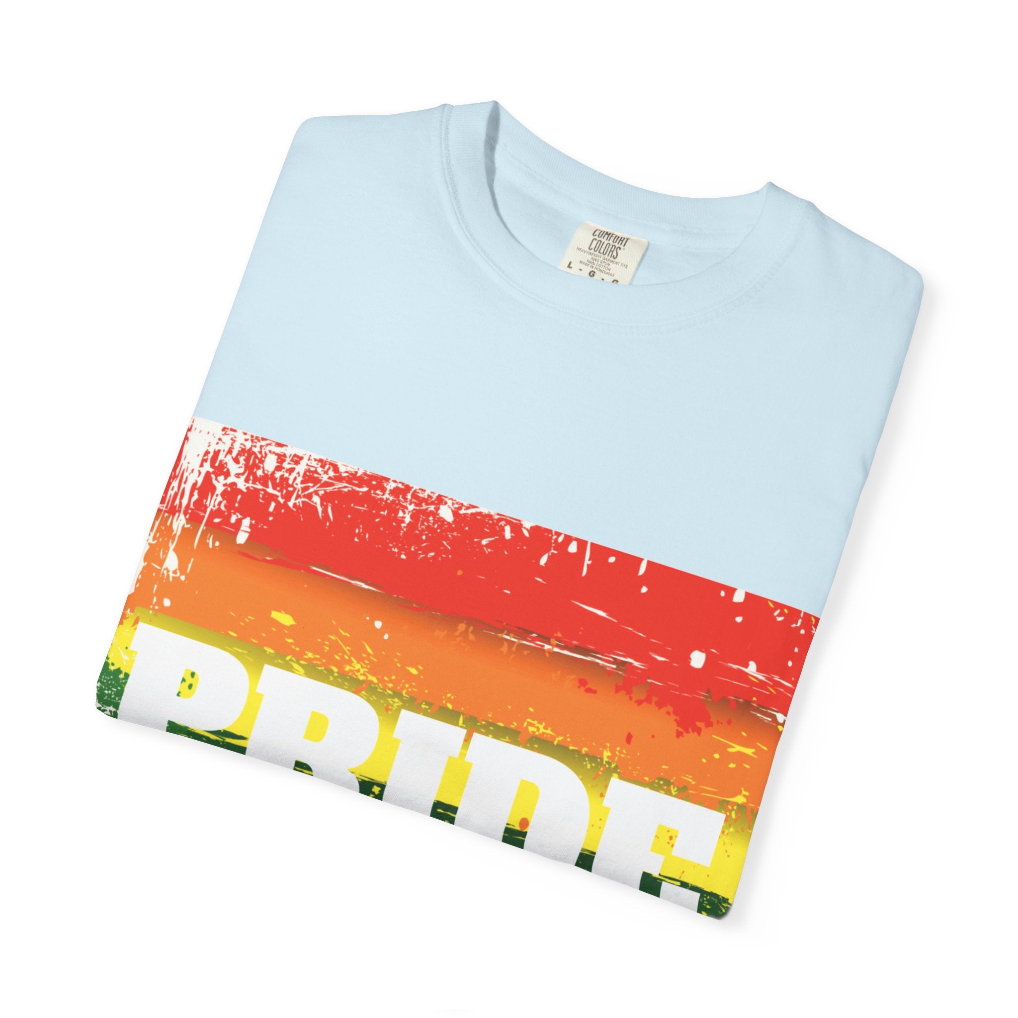 Pride Rainbow Unisex Garment-Dyed T-Shirt