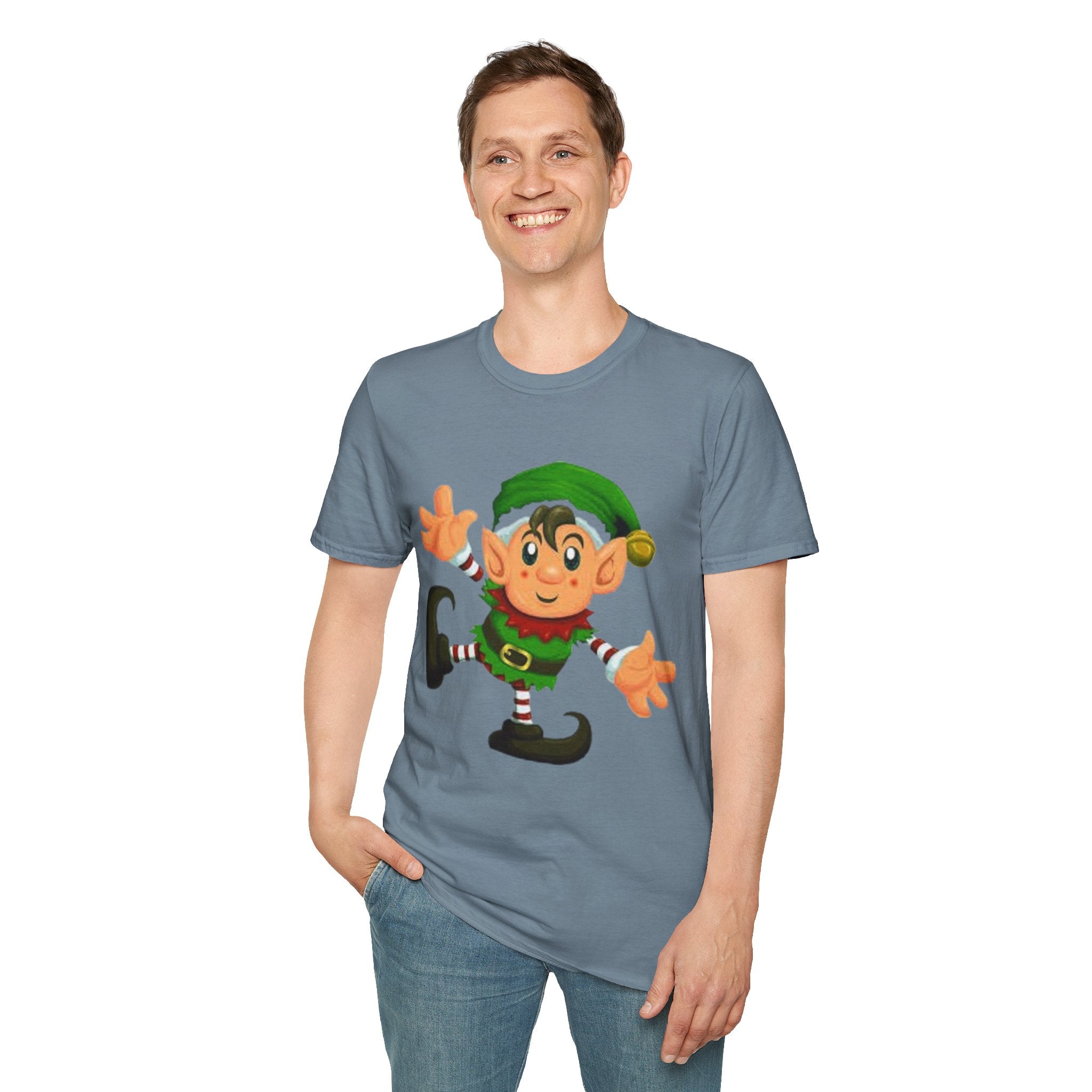 Christmas Elf Unisex Softstyle T-Shirt