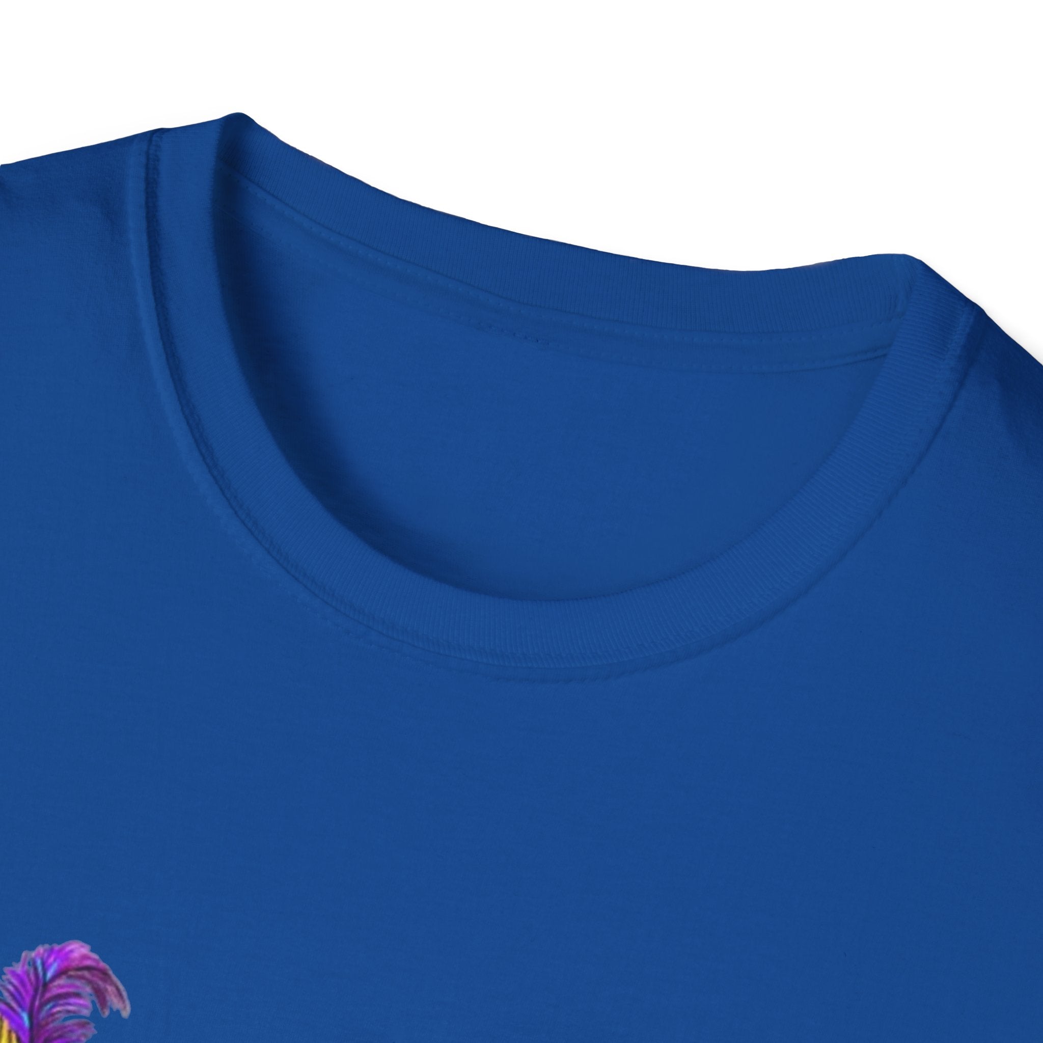 Mardi Gras Gator Unisex Softstyle T-Shirt