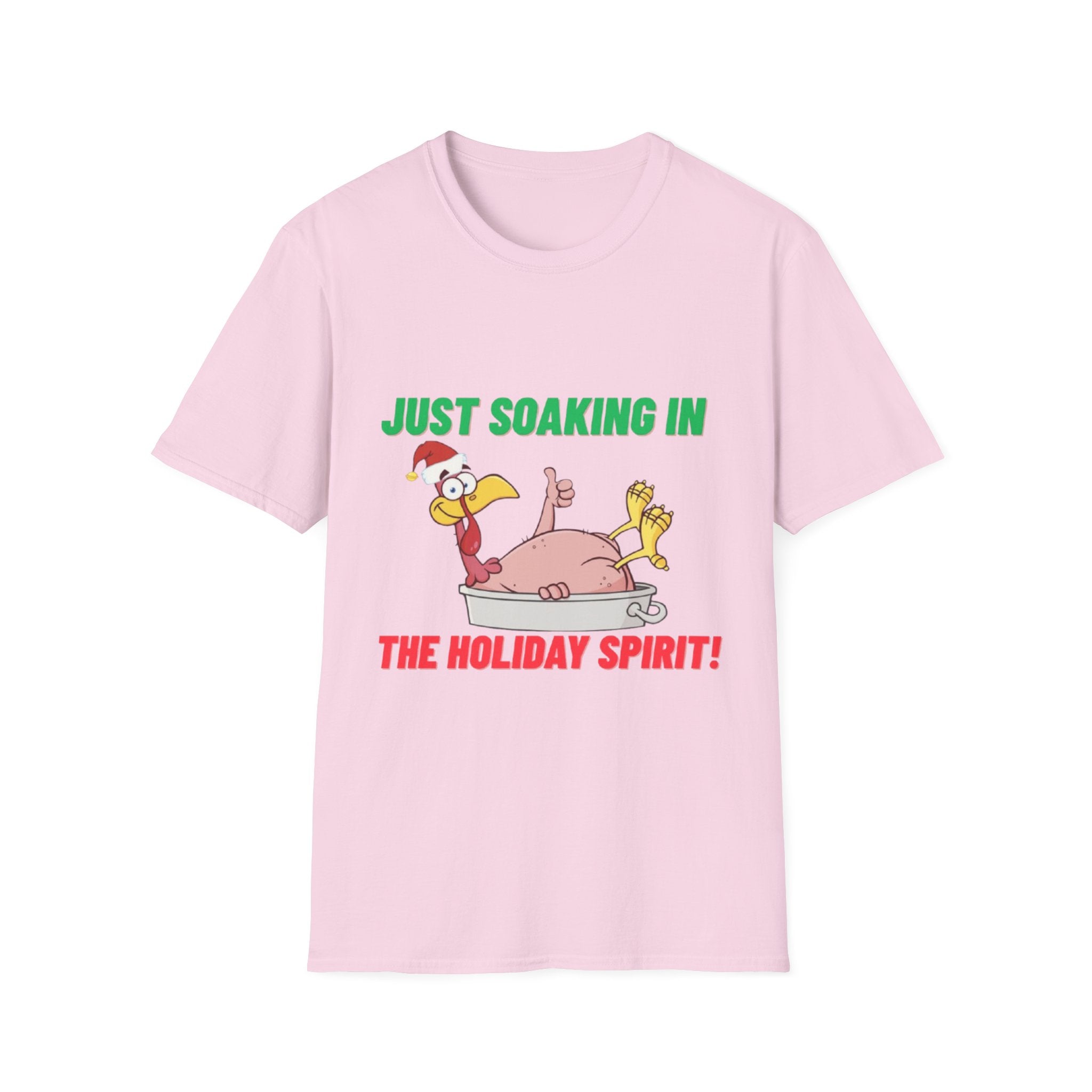 Just Soaking In The Holiday Spirit Unisex Softstyle T-Shirt