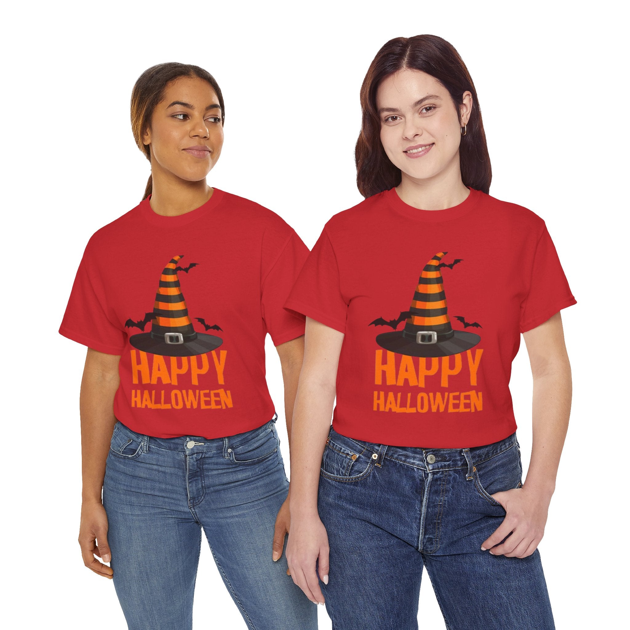 Happy Halloween Unisex Heavy Cotton T-Shirt