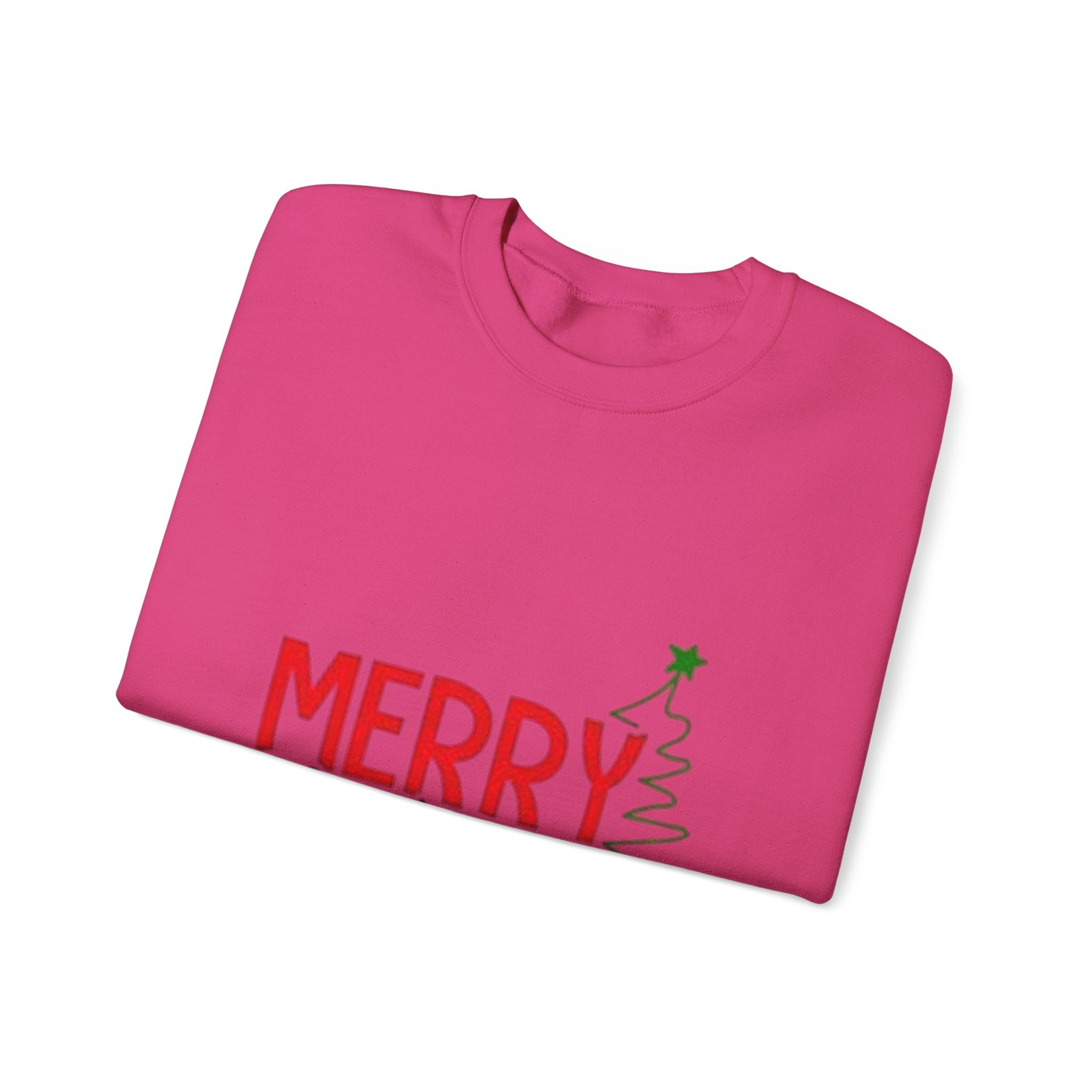 Merry Christmas Unisex Heavy Blend™ Crewneck Sweatshirt