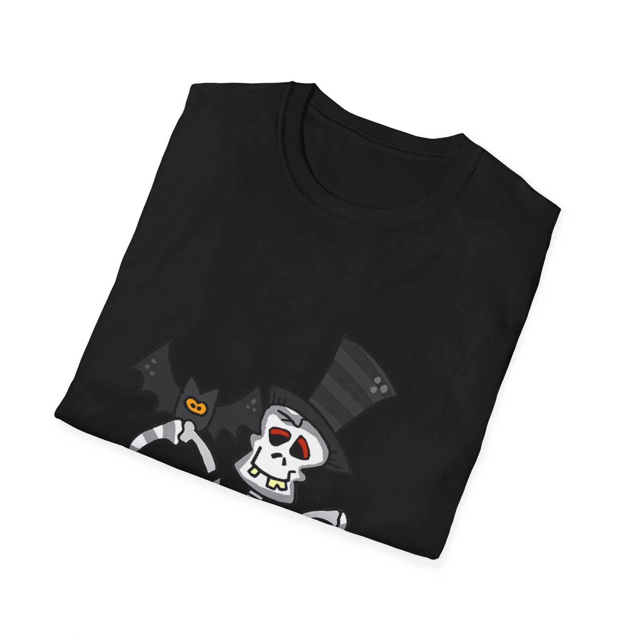 Halloween Skeleton Unisex Softstyle T-Shirt