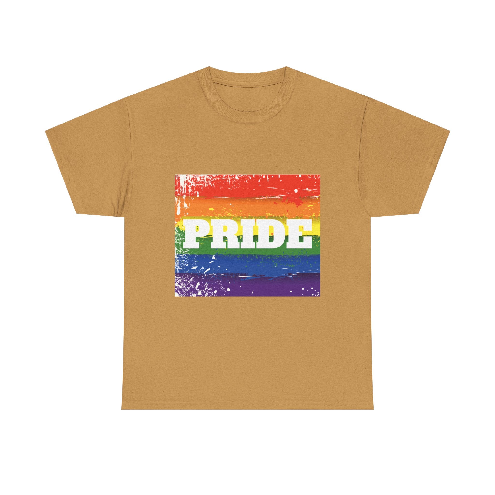 Pride Rainbow Unisex Heavy Cotton T-Shirt