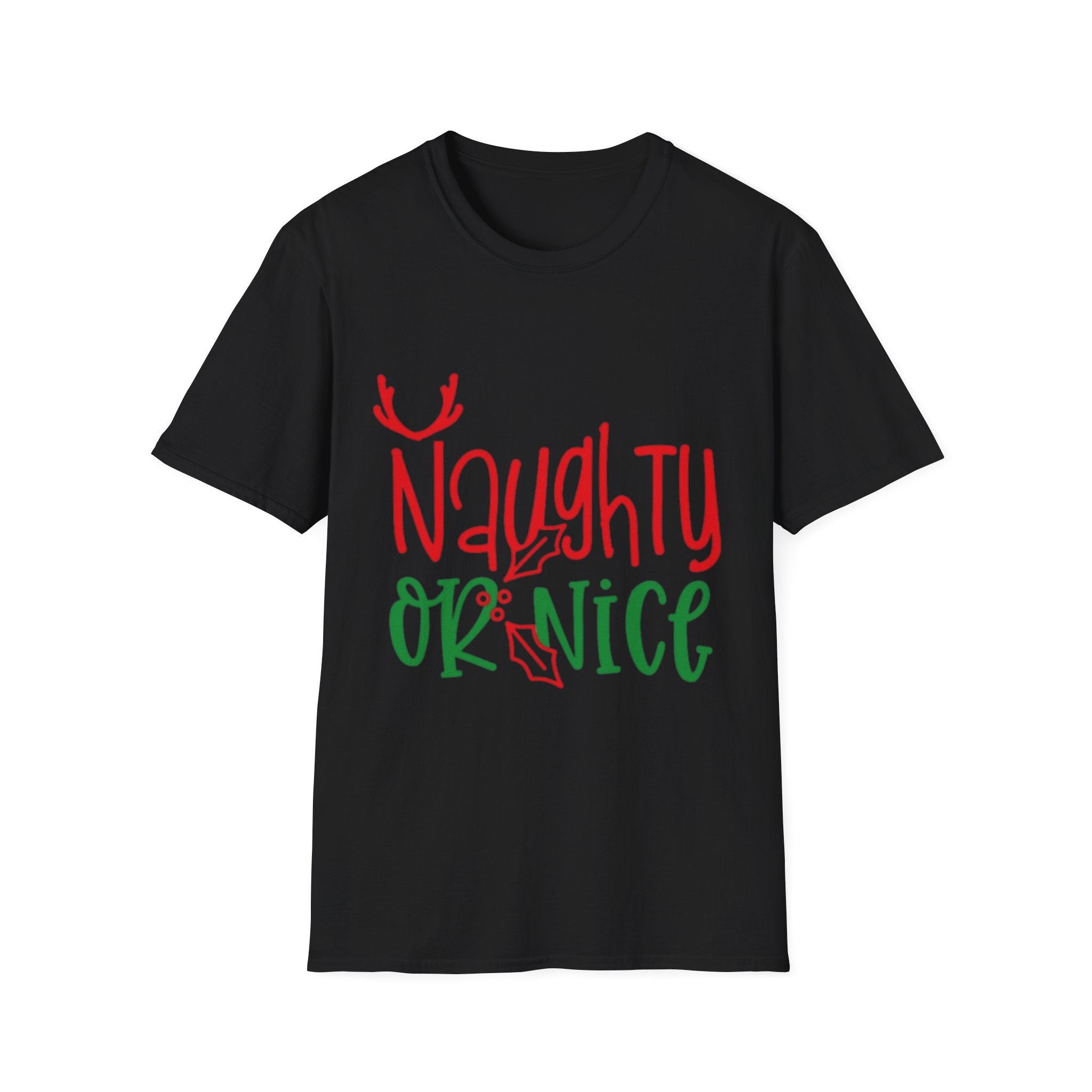 Naughty Or Nice Unisex Softstyle T-Shirt
