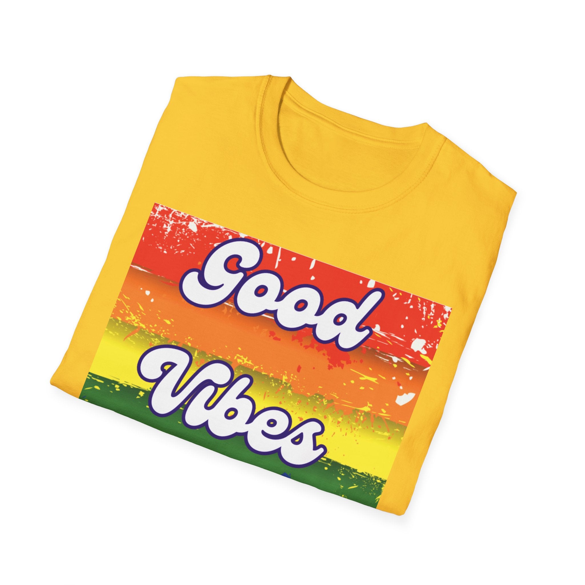 Good Vibes Only White Unisex Softstyle T-Shirt