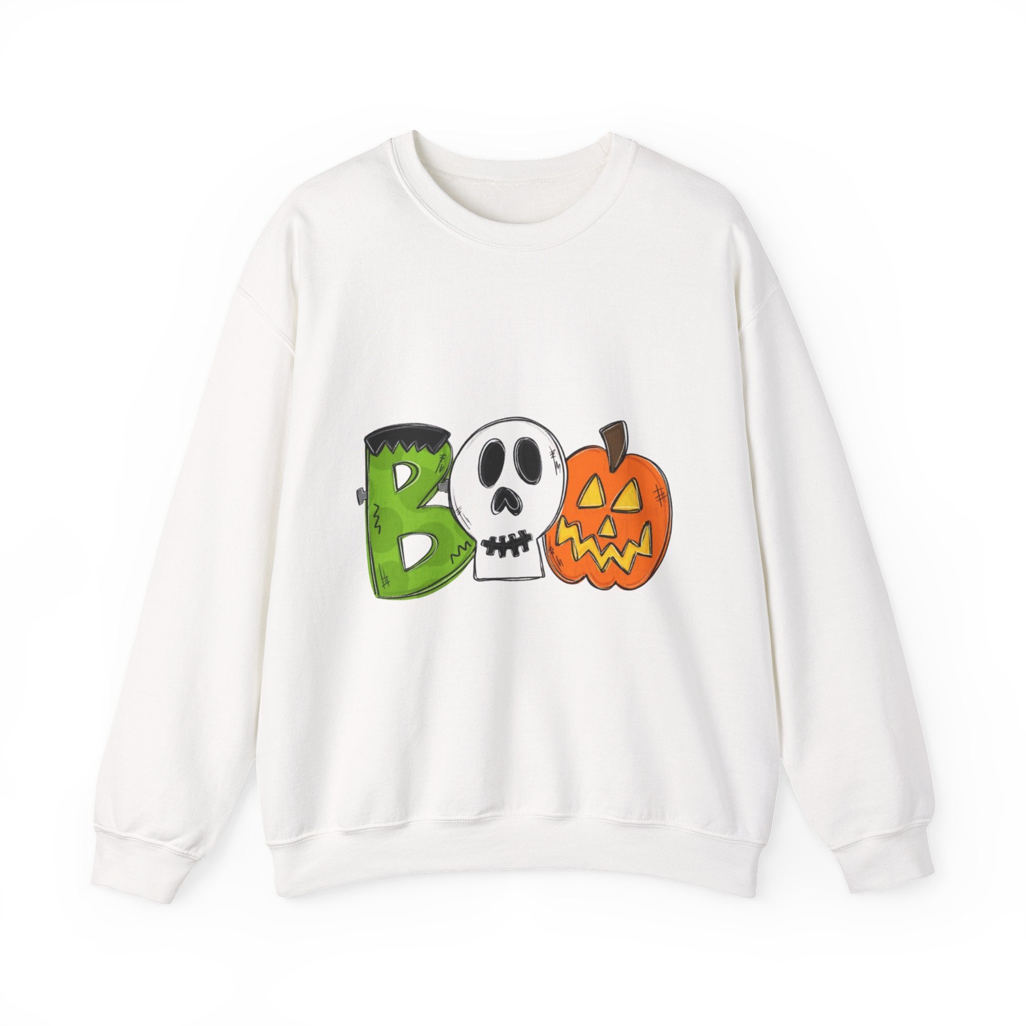 Halloween Boo Unisex Heavy Blend™ Crewneck Sweatshirt