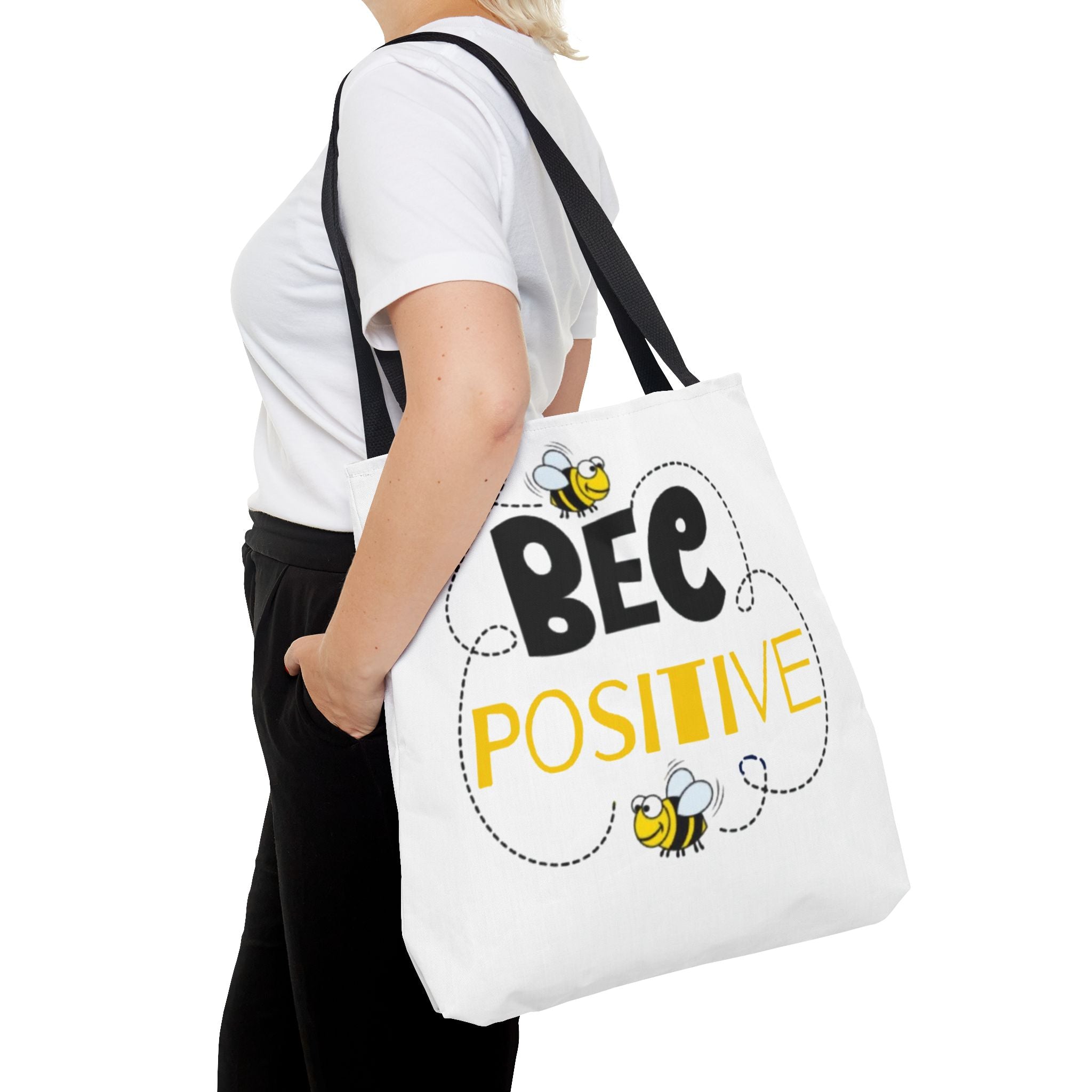 Bee Positive Eco-Friendly Tote Bag