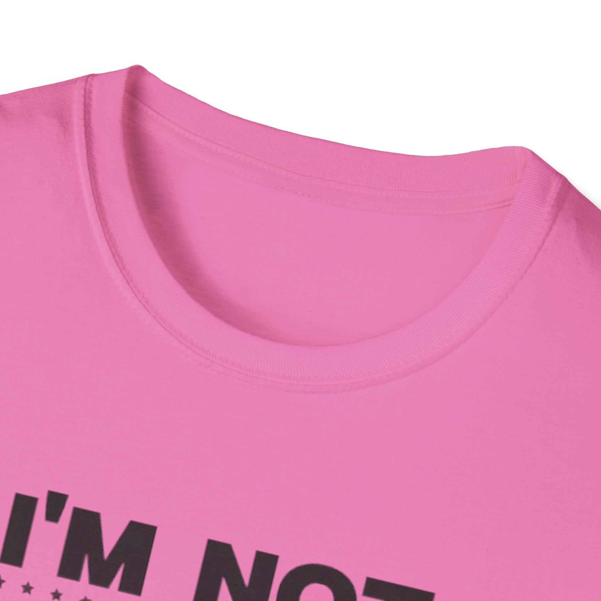 I'm Not Lazy I'm In Energy Saving Mode Unisex Softstyle T-Shirt