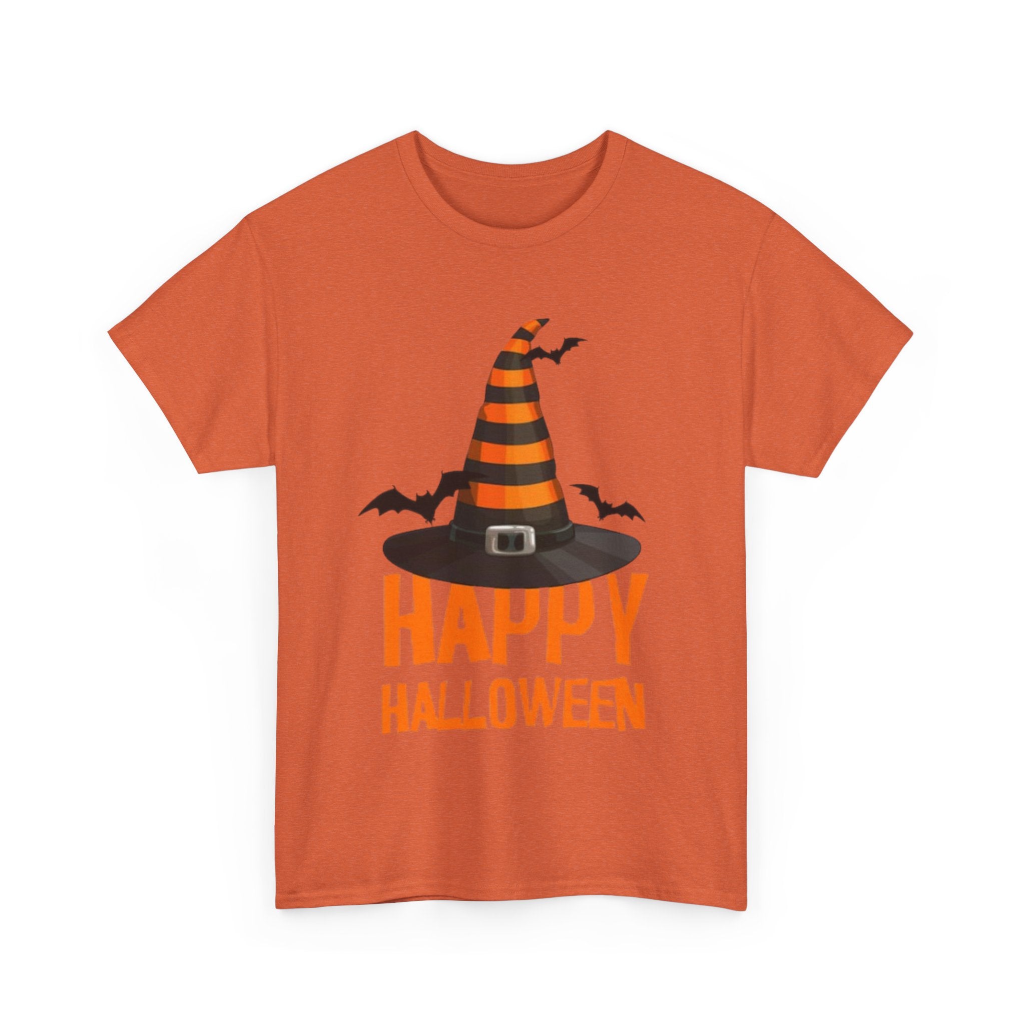 Happy Halloween Unisex Heavy Cotton T-Shirt