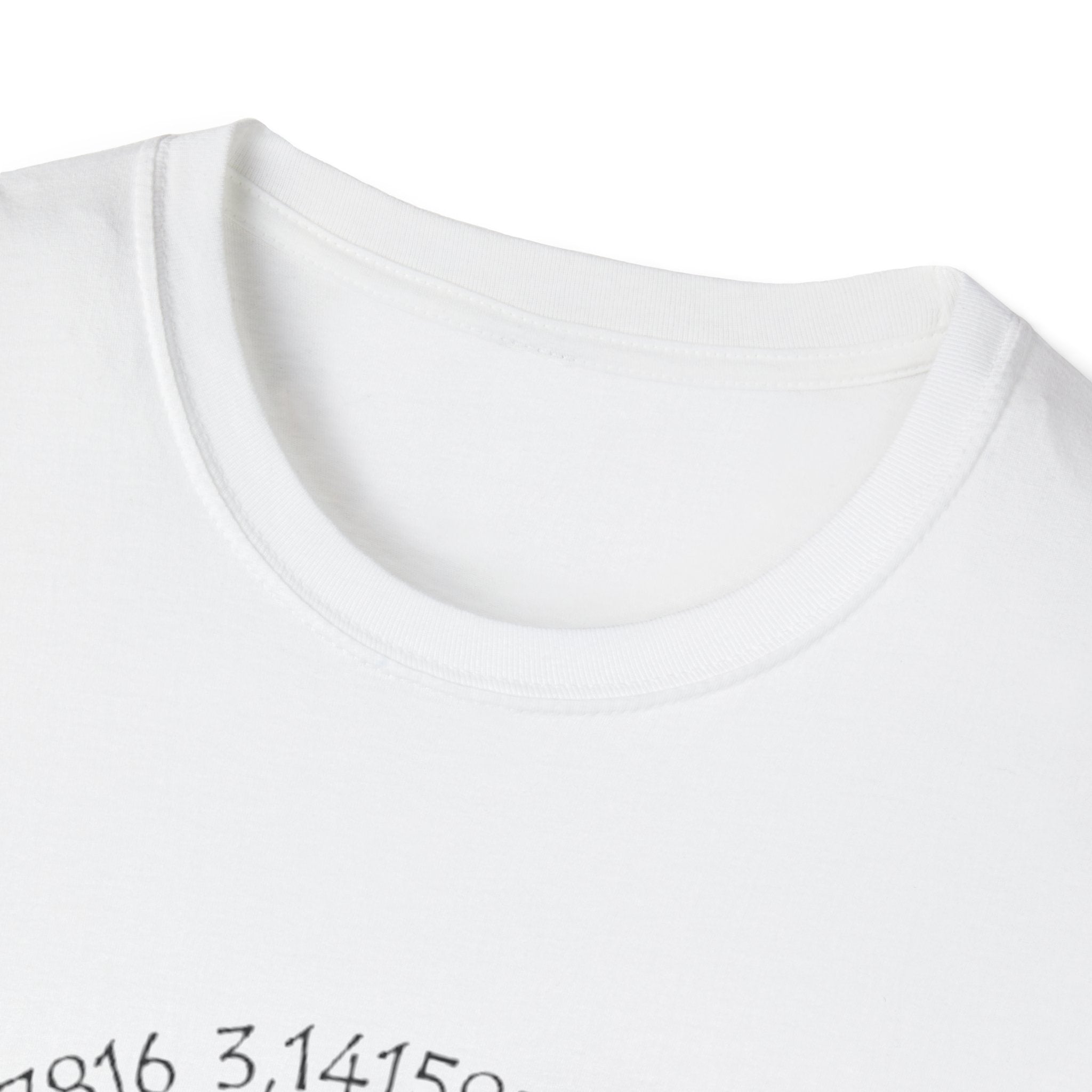 Pi Day Themed Unisex Softstyle T-Shirt