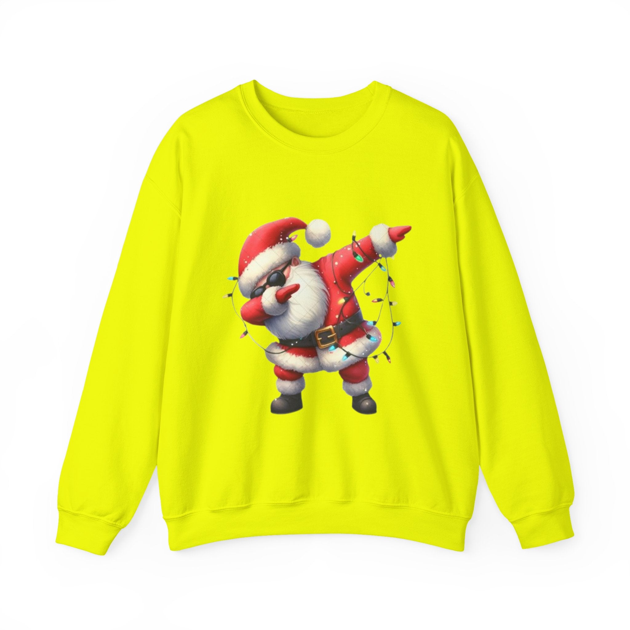 Santa Dabbing Unisex Heavy Blend™ Crewneck Sweatshirt