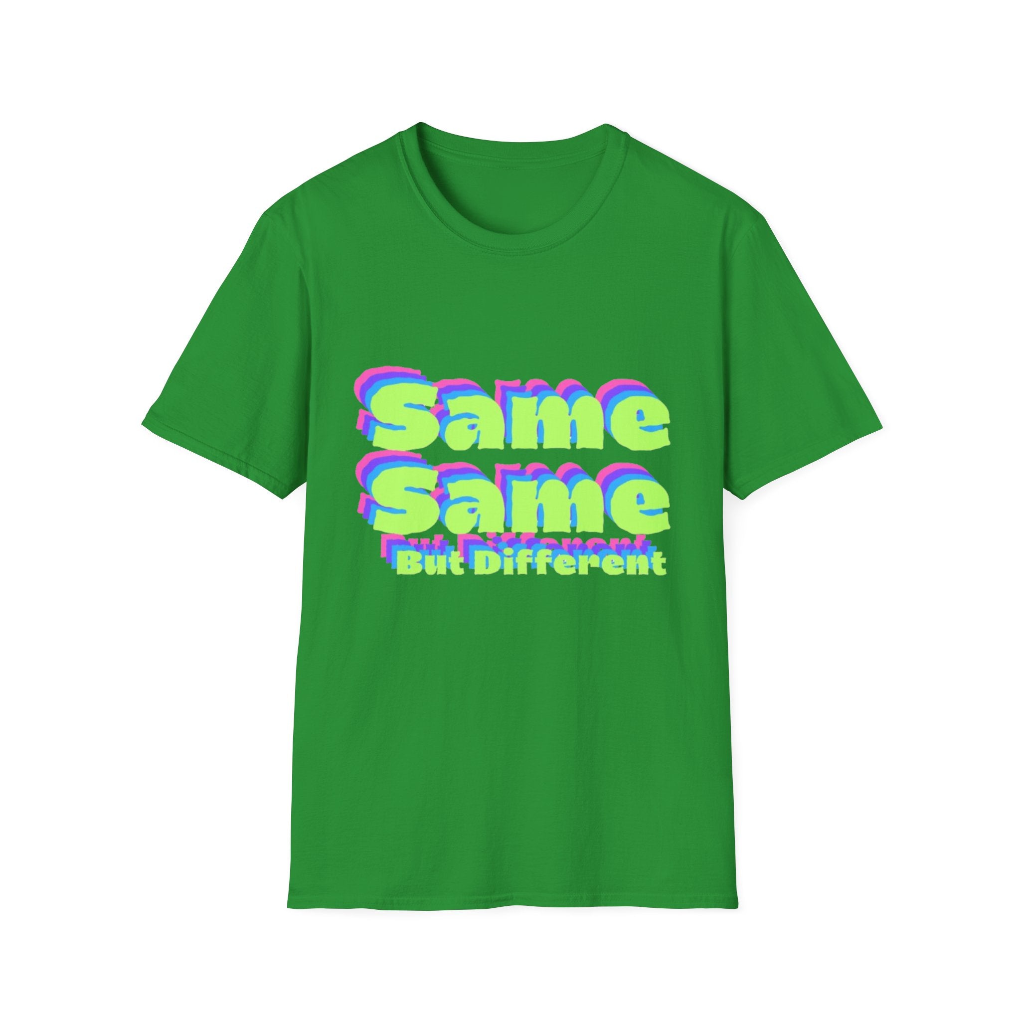 Same Same But Different, Unisex Softstyle T-Shirt
