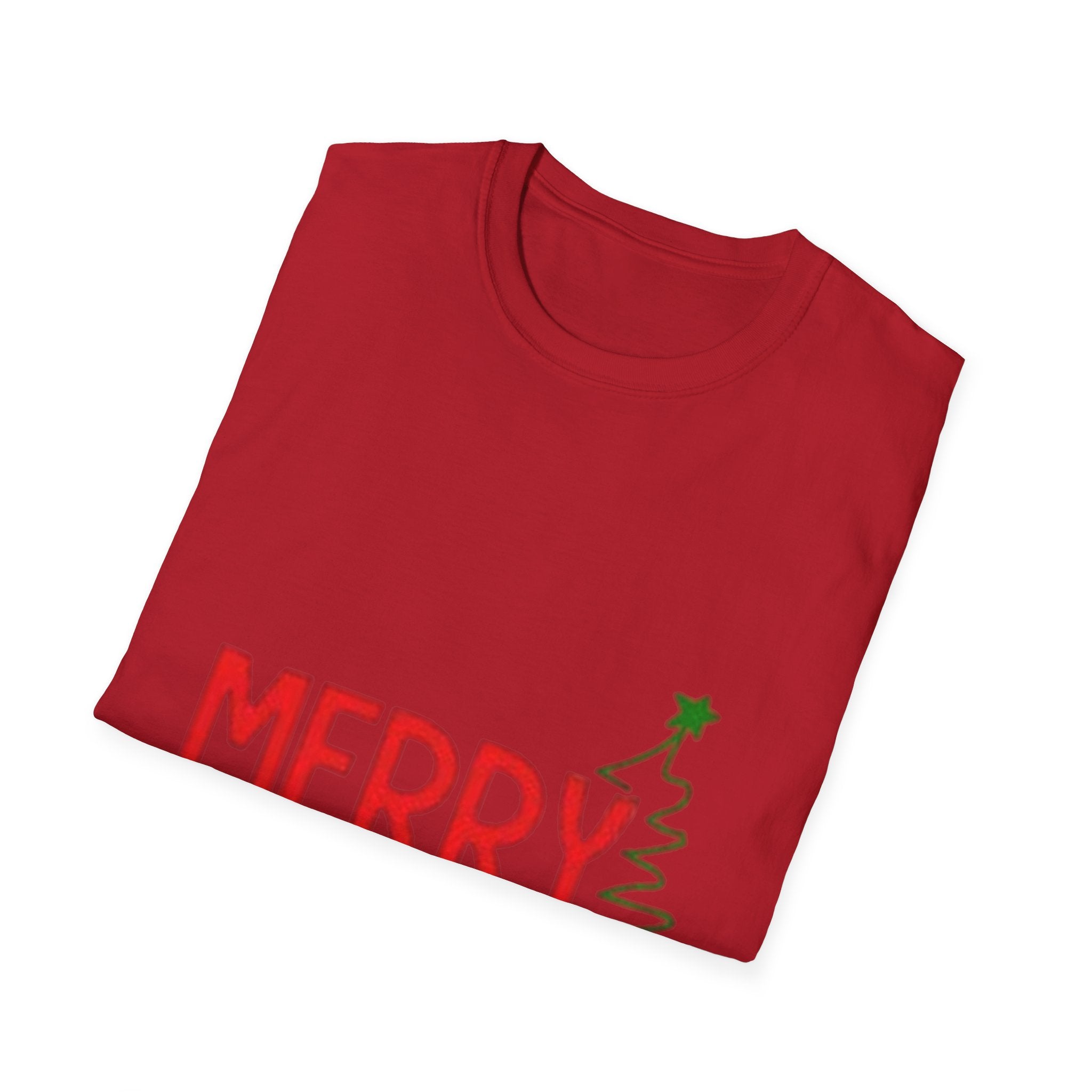 Merry Christmas Unisex Softstyle T-Shirt